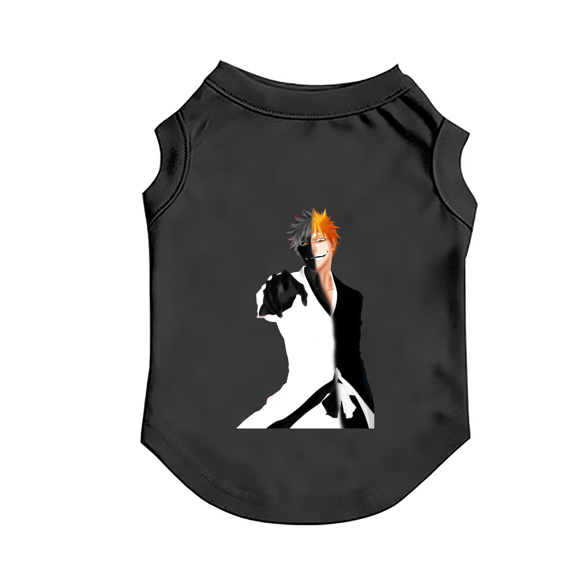 （画像用） ブリーチ 黒崎一護（くろさき いちご）BLEACH Kurosaki Ichigo ペット用ベスト