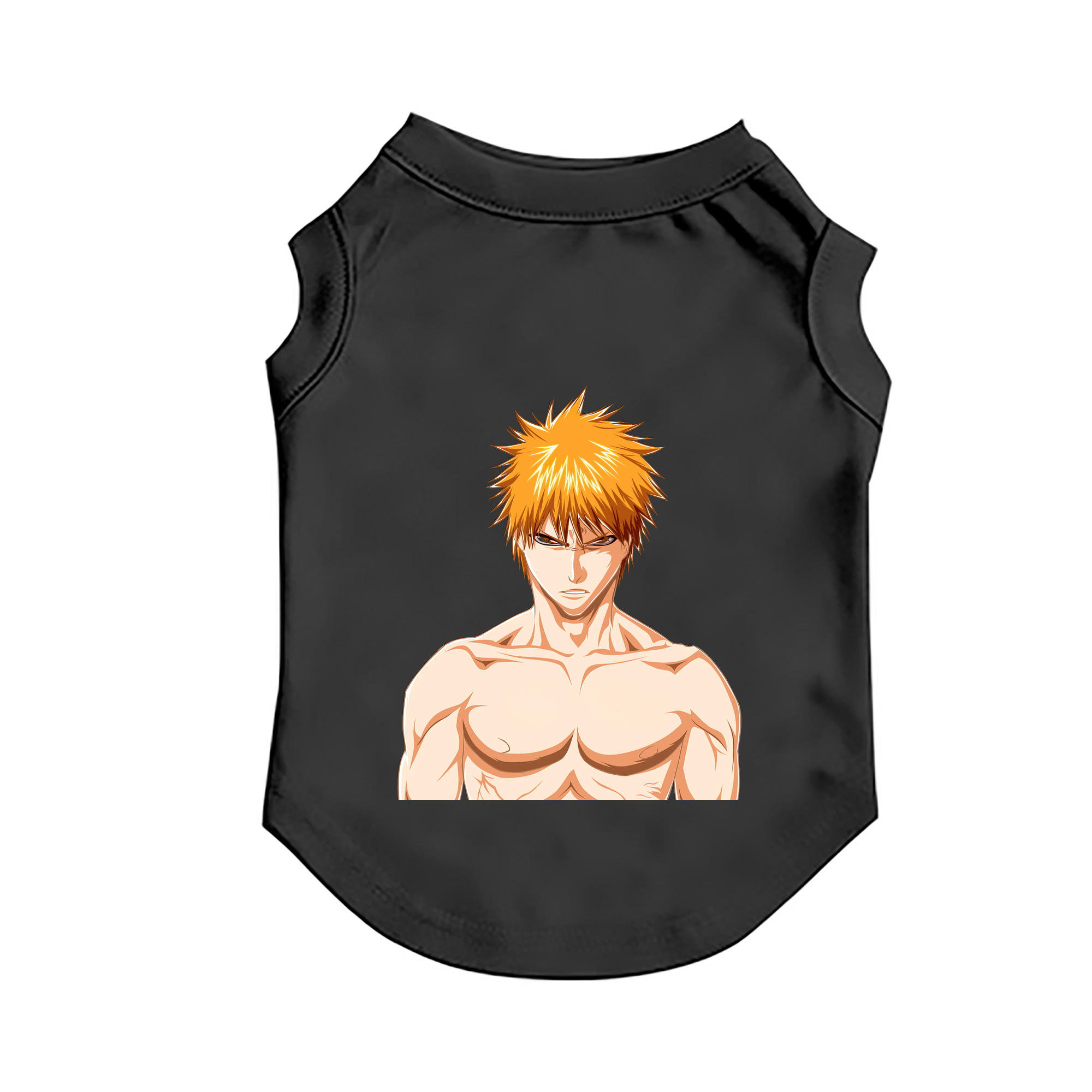 （画像用） ブリーチ 黒崎一護（くろさき いちご）BLEACH Kurosaki Ichigo ペット用ベスト