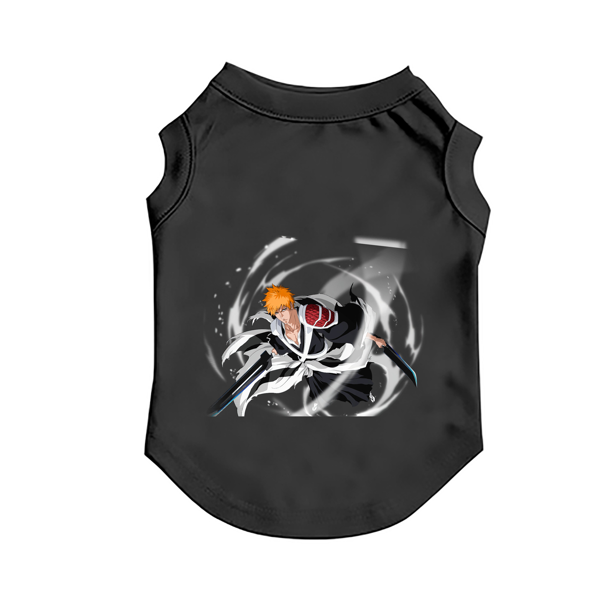 （画像用） ブリーチ 黒崎一護（くろさき いちご）BLEACH Kurosaki Ichigo ペット用ベスト