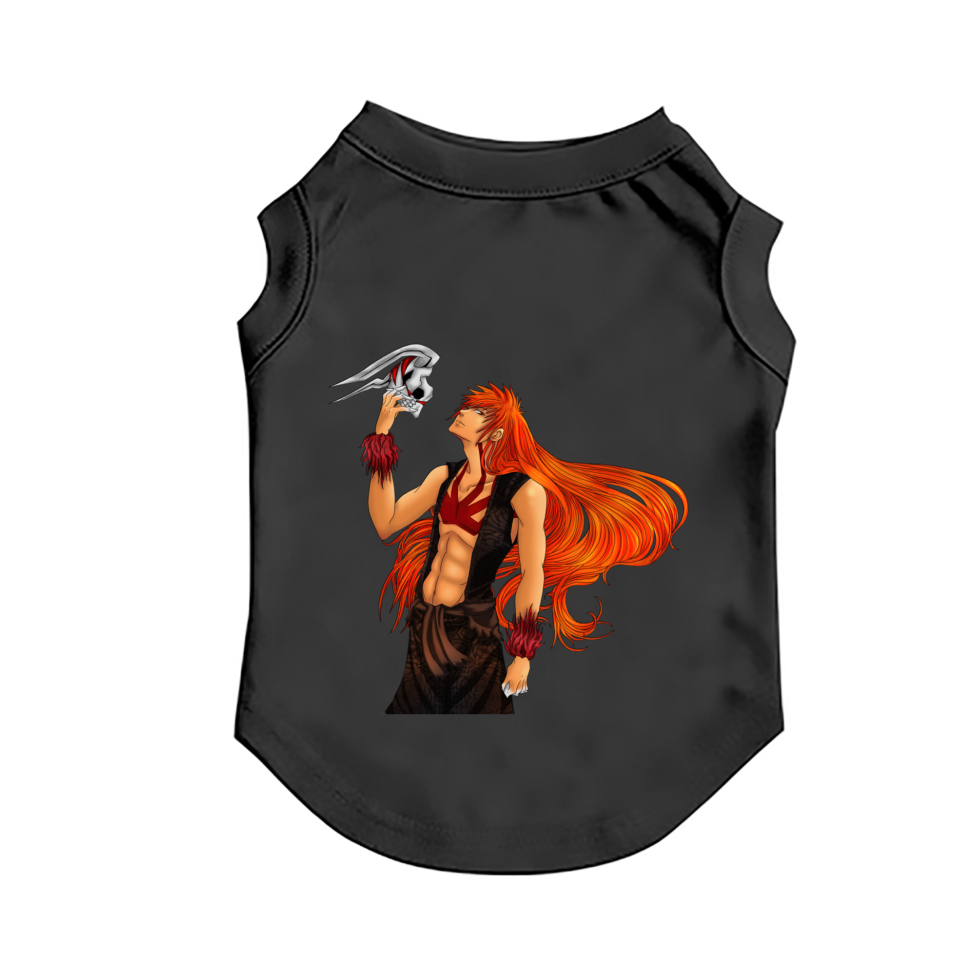 （画像用） ブリーチ 黒崎一護（くろさき いちご）BLEACH Kurosaki Ichigo ペット用ベスト