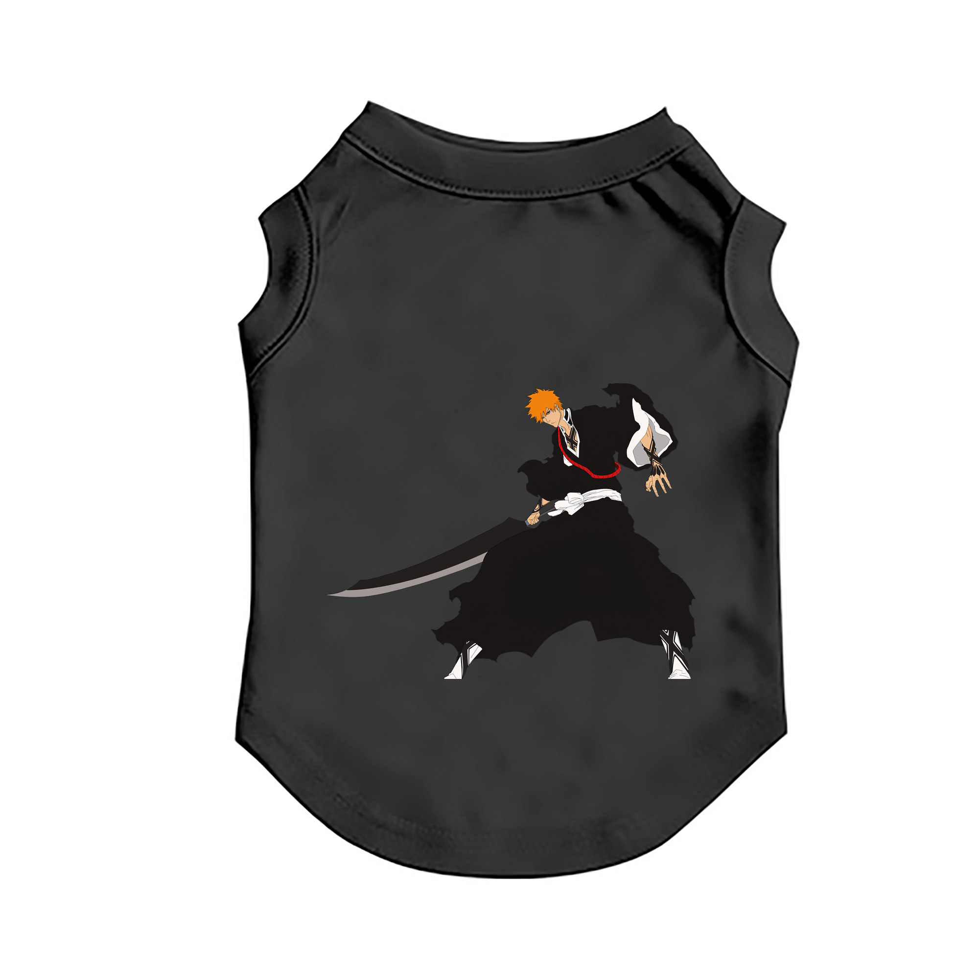 （画像用） ブリーチ 黒崎一護（くろさき いちご）BLEACH Kurosaki Ichigo ペット用ベスト