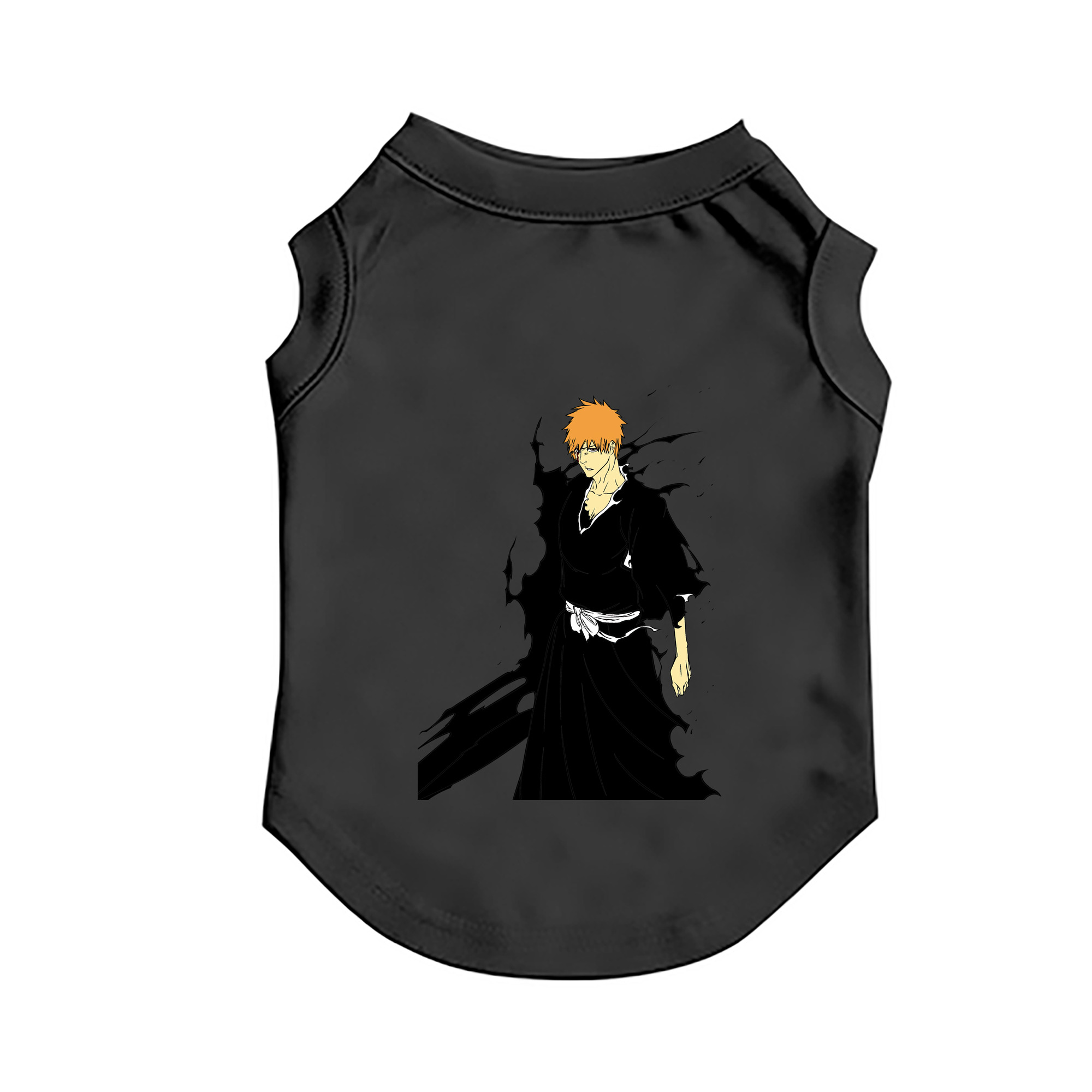 （画像用） ブリーチ 黒崎一護（くろさき いちご）BLEACH Kurosaki Ichigo ペット用ベスト