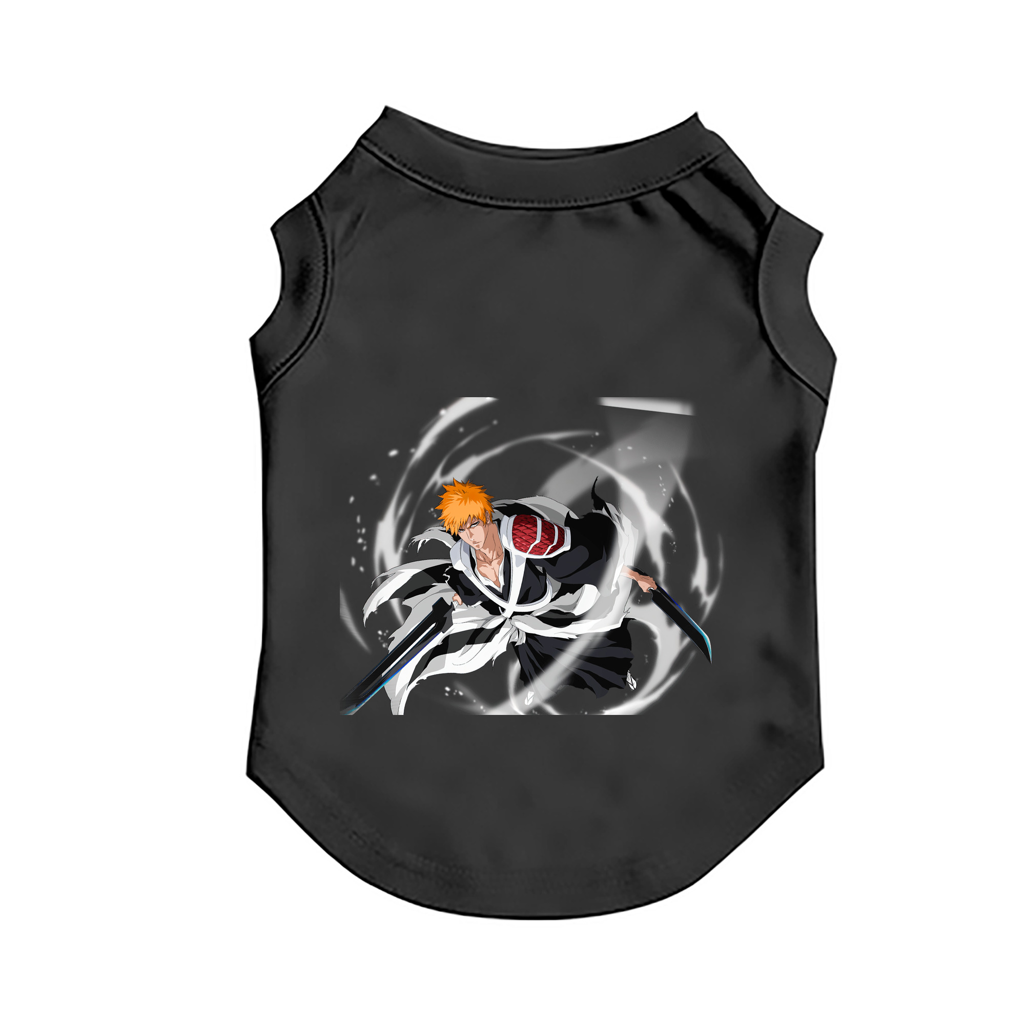 （画像用） ブリーチ 黒崎一護（くろさき いちご）BLEACH Kurosaki Ichigo ペット用ベスト