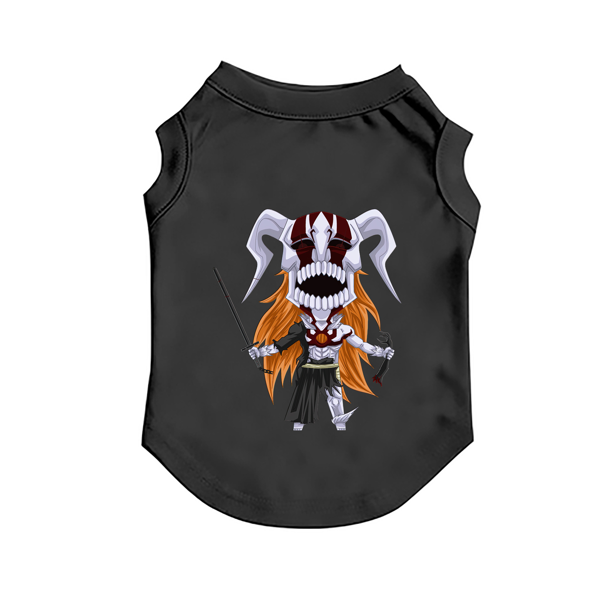 （画像用） ブリーチ 黒崎一護（くろさき いちご）BLEACH Kurosaki Ichigo ペット用ベスト