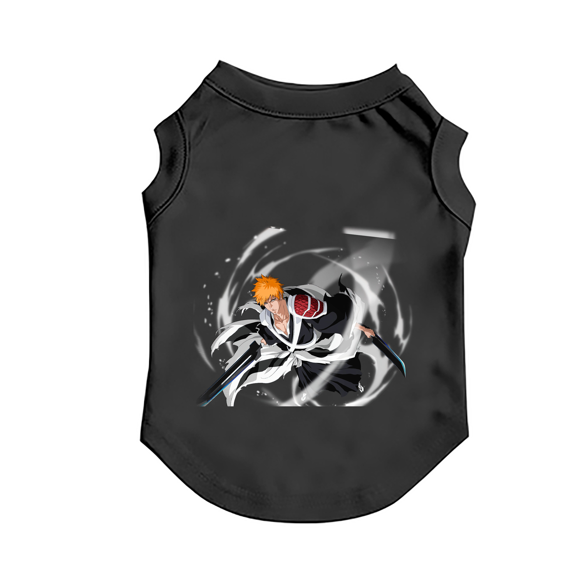 （画像用） ブリーチ 黒崎一護（くろさき いちご）BLEACH Kurosaki Ichigo ペット用ベスト