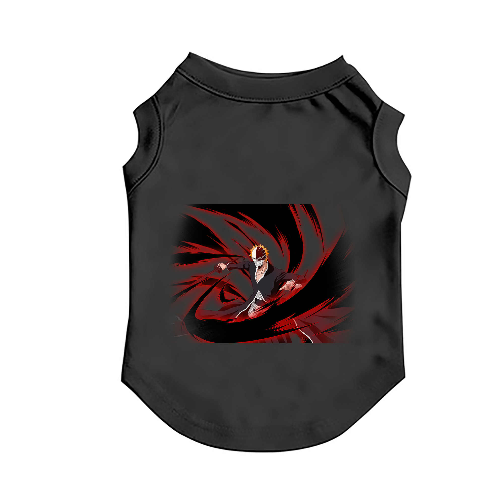 （画像用） ブリーチ 黒崎一護（くろさき いちご）BLEACH Kurosaki Ichigo ペット用ベスト