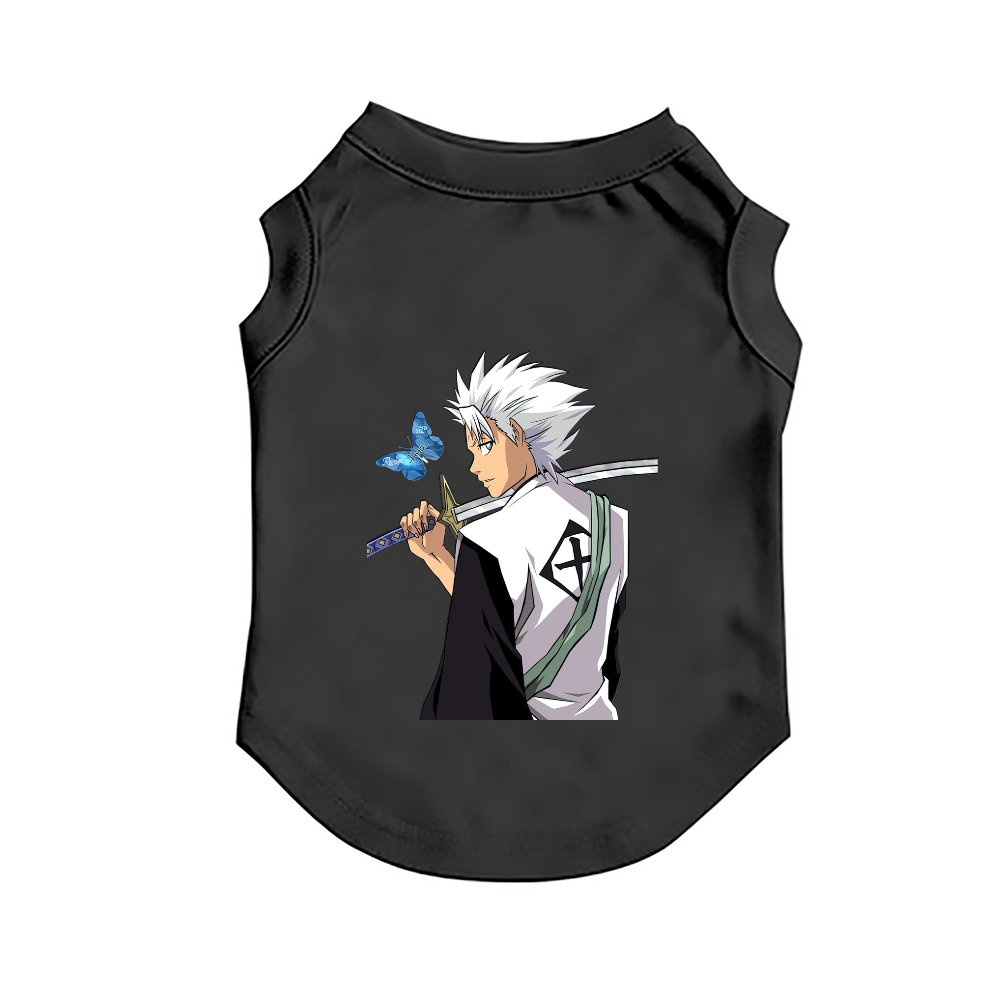 （画像用） ブリーチ 日番谷冬獅郎（ひつがや とうしろう） BLEACH Hitsugaya Toushirou ペット用ベスト