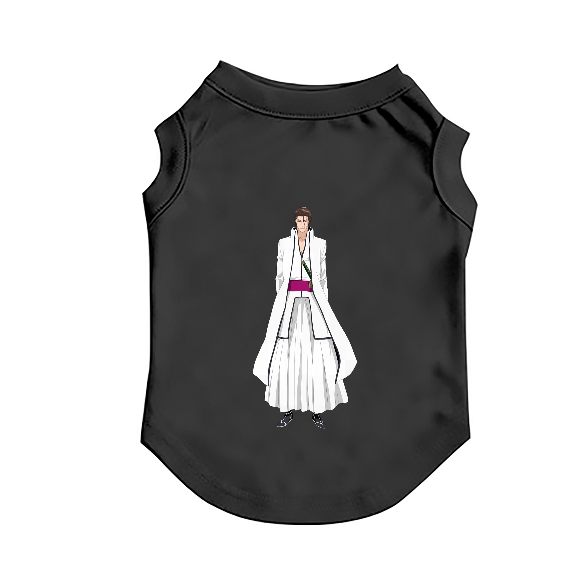 （画像用） ブリーチ 藍染 惣右介（あいぜん そうすけ） BLEACH Aizen Sousuke ペット用ベスト