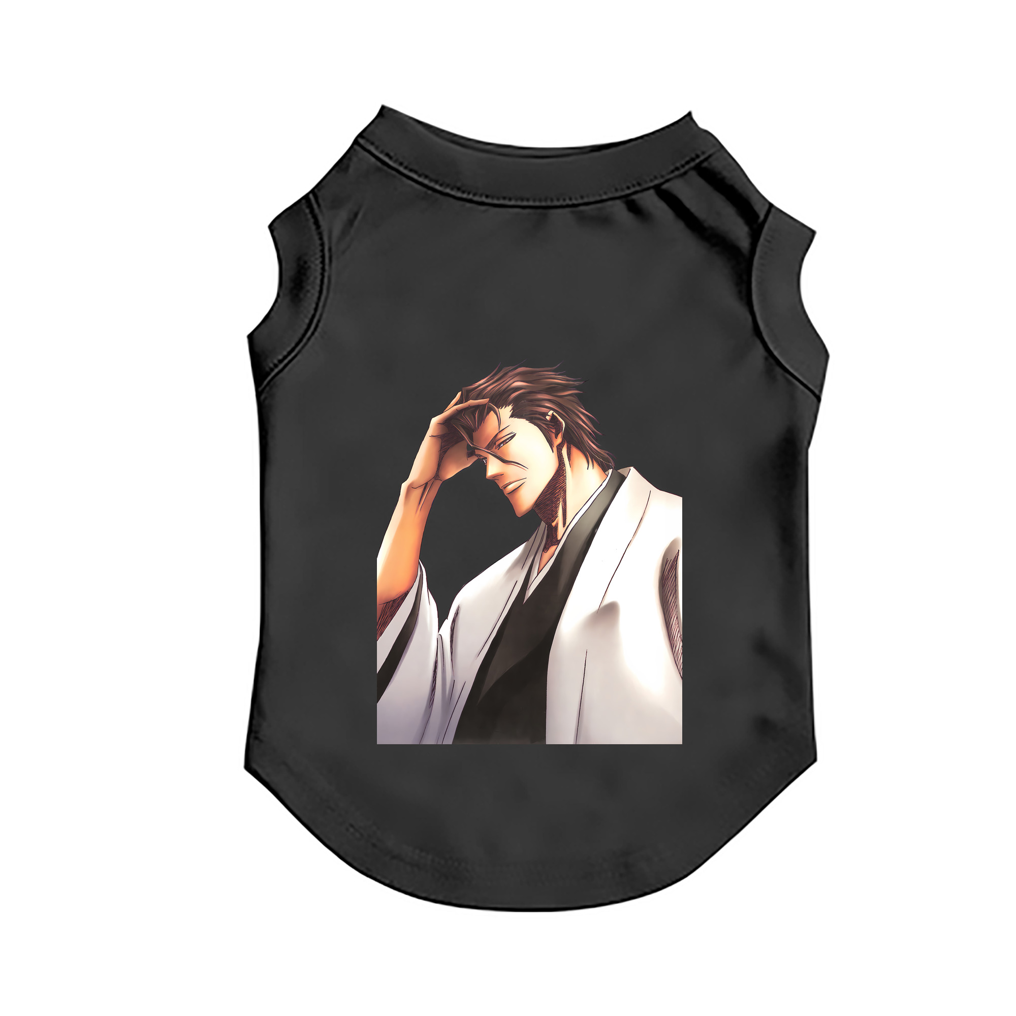 （画像用） ブリーチ 藍染 惣右介（あいぜん そうすけ） BLEACH Aizen Sousuke ペット用ベスト