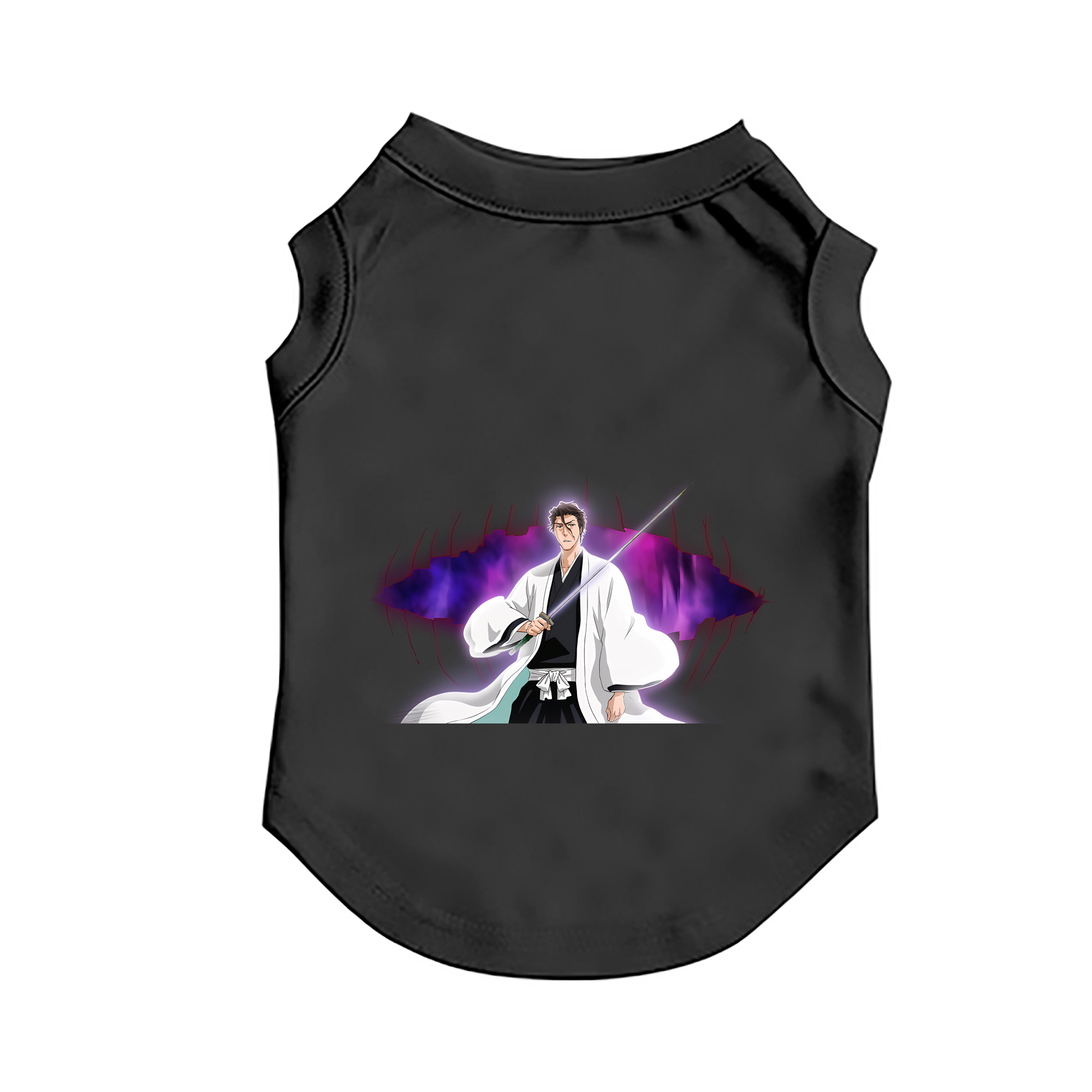 （画像用） ブリーチ 藍染 惣右介（あいぜん そうすけ） BLEACH Aizen Sousuke ペット用ベスト