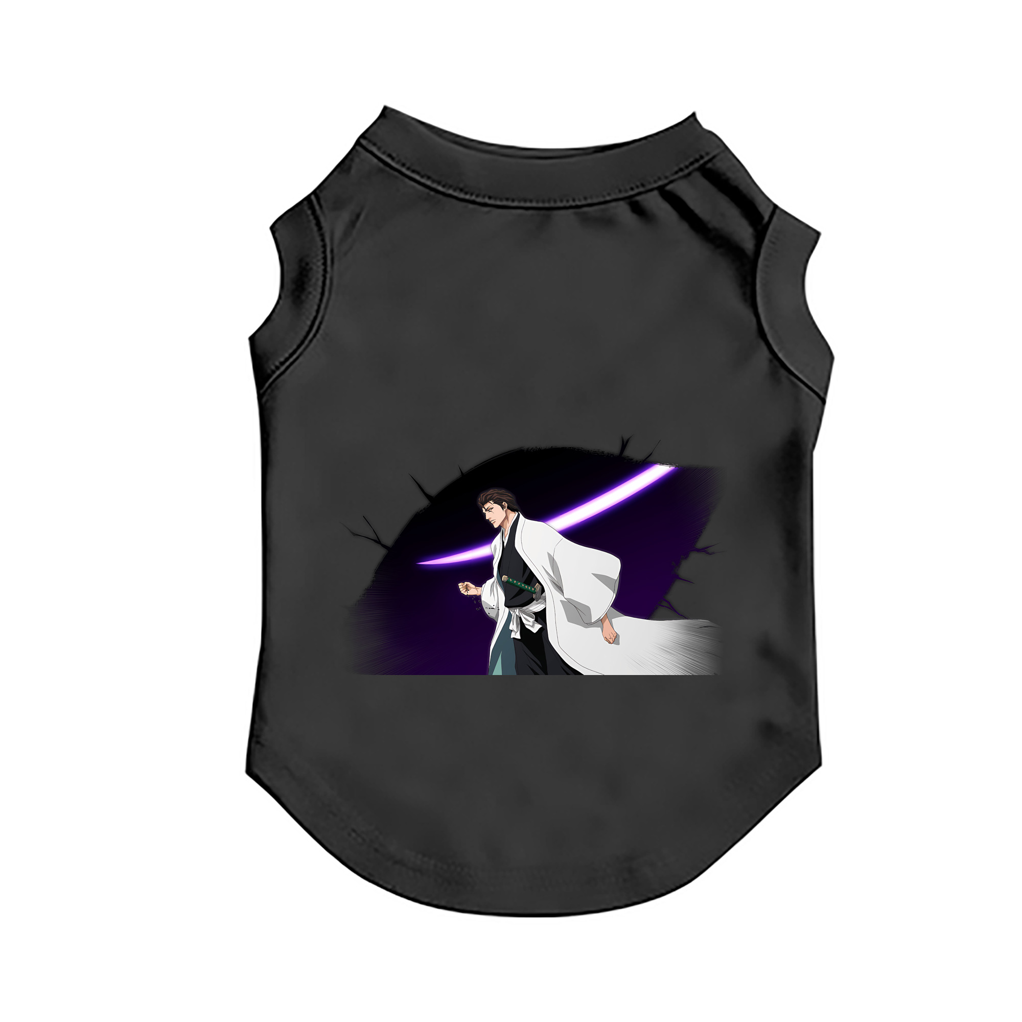 （画像用） ブリーチ 藍染 惣右介（あいぜん そうすけ） BLEACH Aizen Sousuke ペット用ベスト