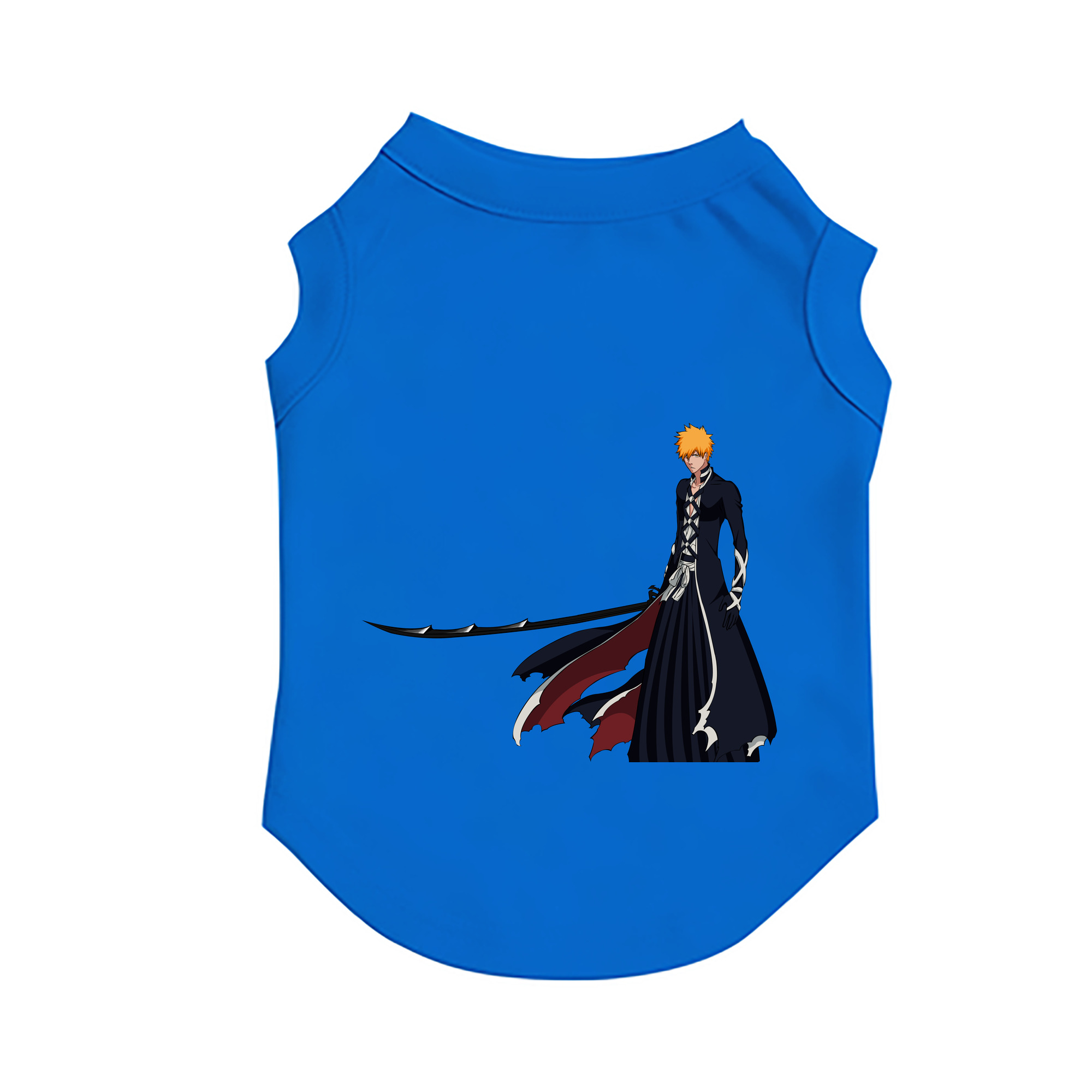 （画像用） ブリーチ 黒崎一護（くろさき いちご）BLEACH Kurosaki Ichigo ペット用ベスト