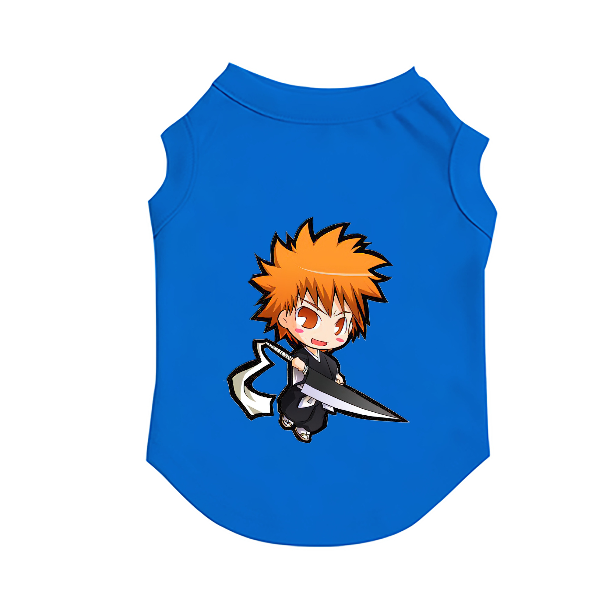 （画像用） ブリーチ 黒崎一護（くろさき いちご）BLEACH Kurosaki Ichigo ペット用ベスト