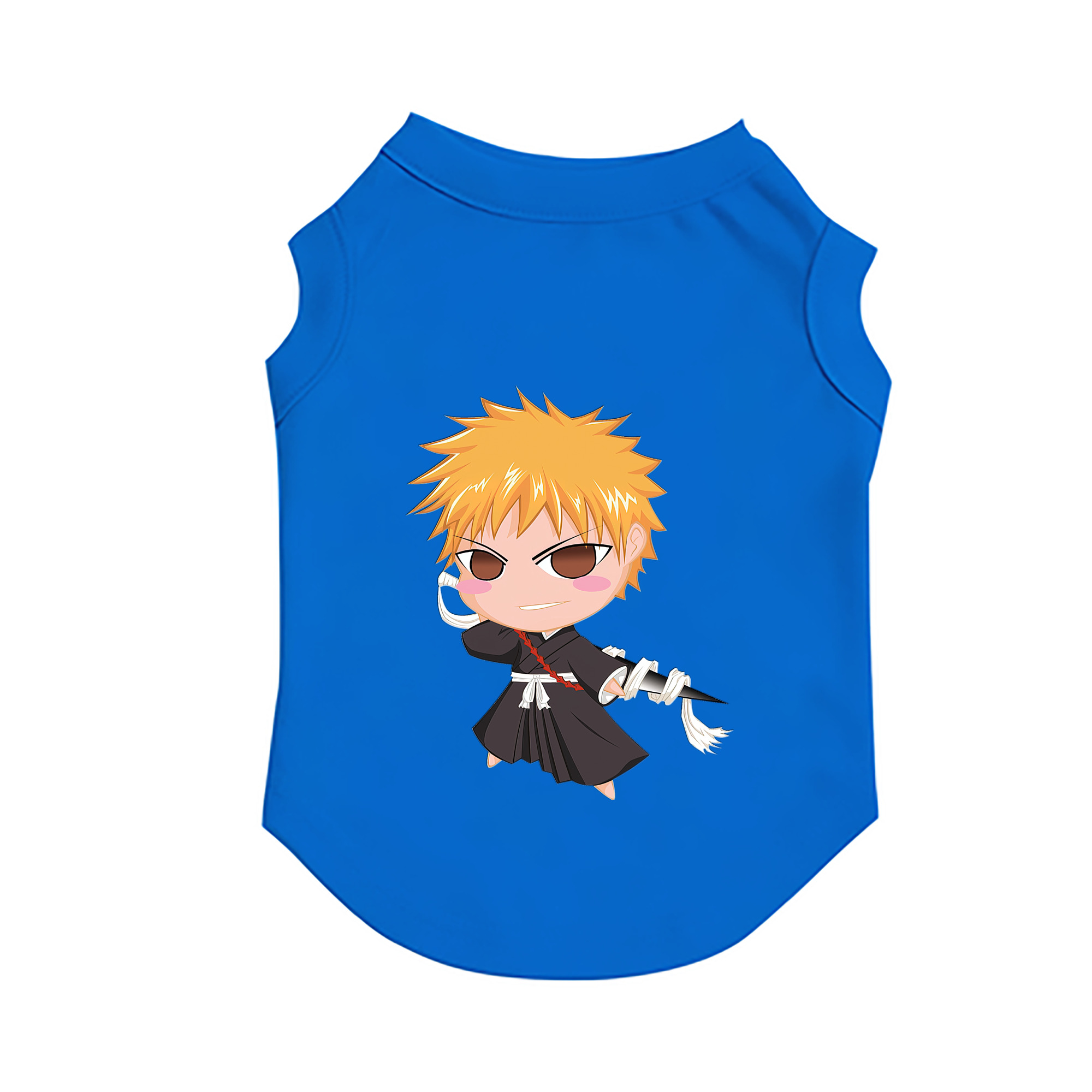 （画像用） ブリーチ 黒崎一護（くろさき いちご）BLEACH Kurosaki Ichigo ペット用ベスト