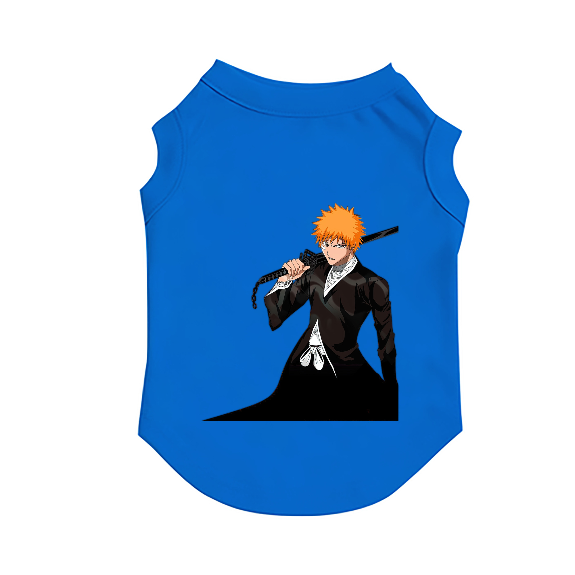 （画像用） ブリーチ 黒崎一護（くろさき いちご）BLEACH Kurosaki Ichigo ペット用ベスト
