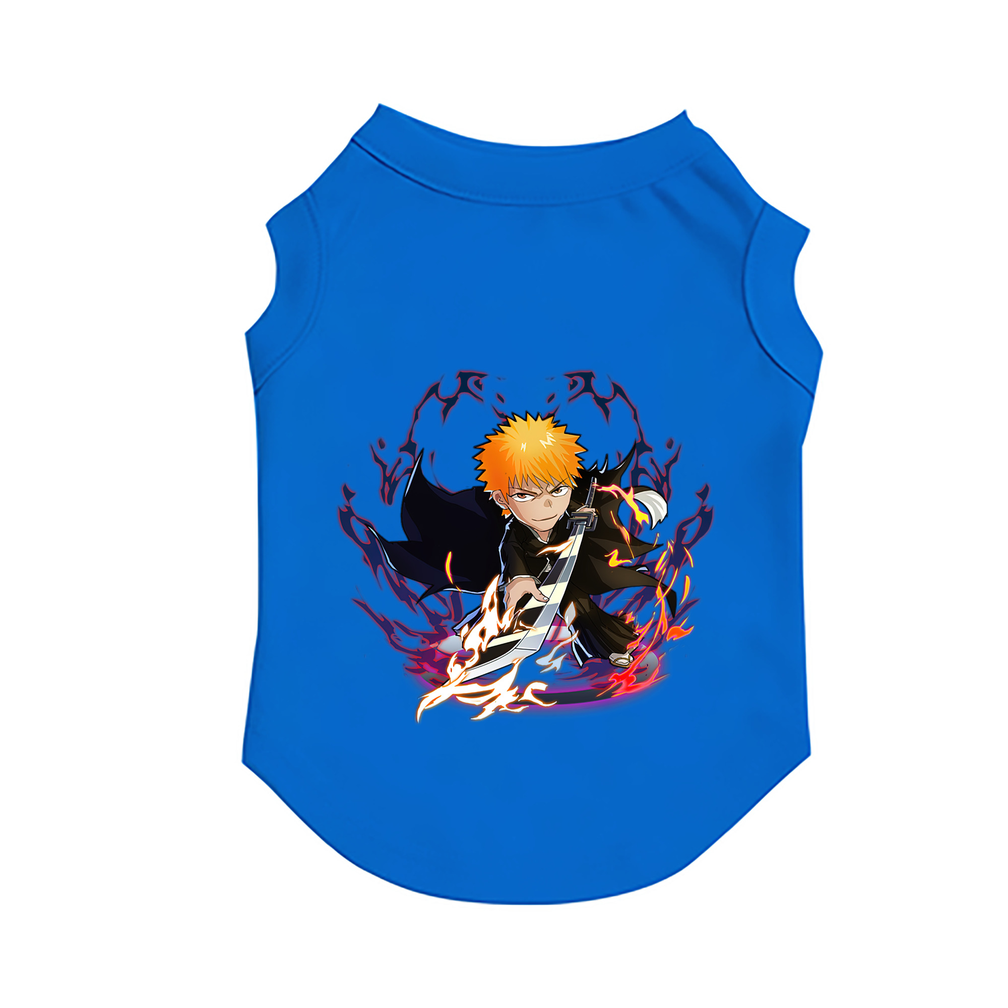 （画像用） ブリーチ 黒崎一護（くろさき いちご）BLEACH Kurosaki Ichigo ペット用ベスト