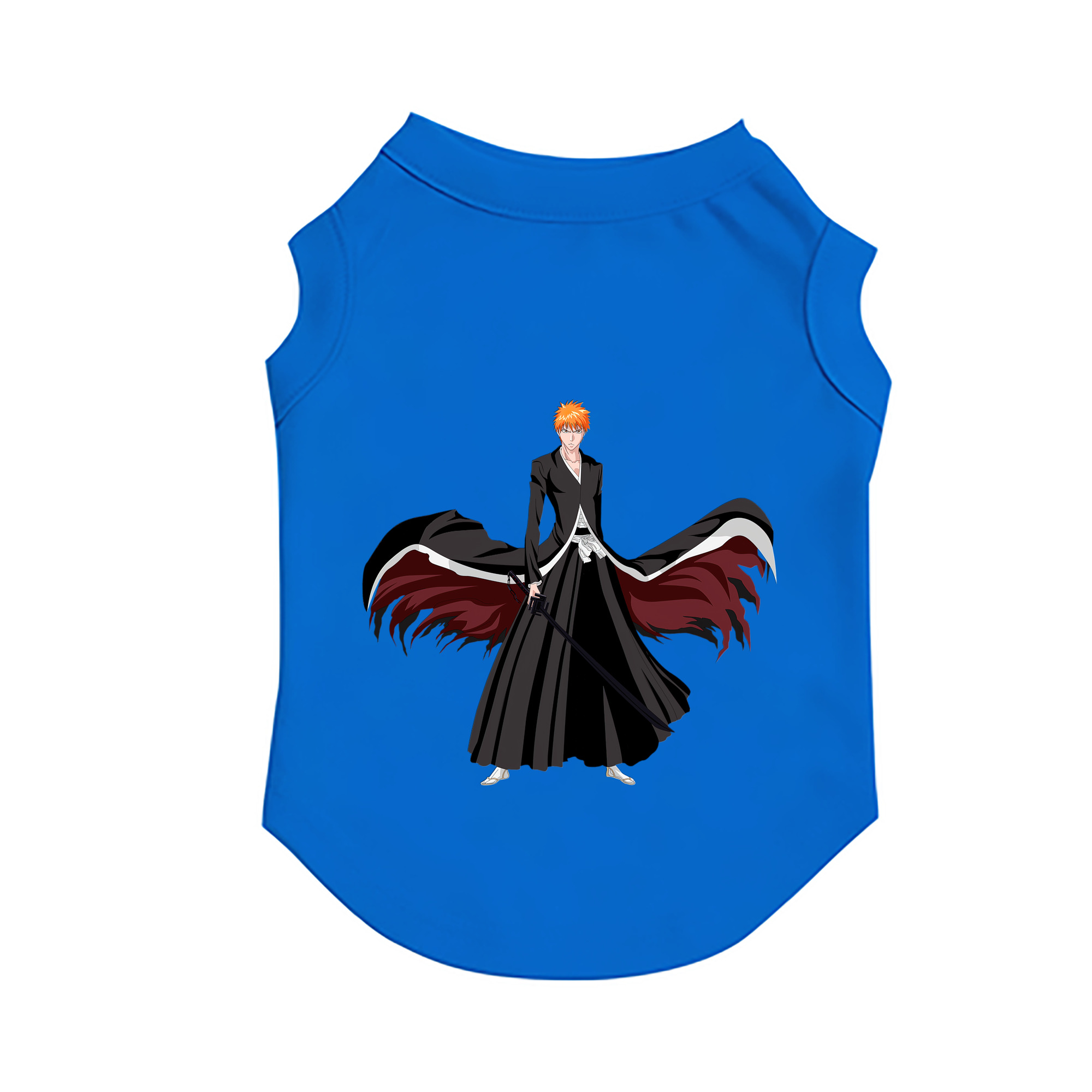 （画像用） ブリーチ 黒崎一護（くろさき いちご）BLEACH Kurosaki Ichigo ペット用ベスト
