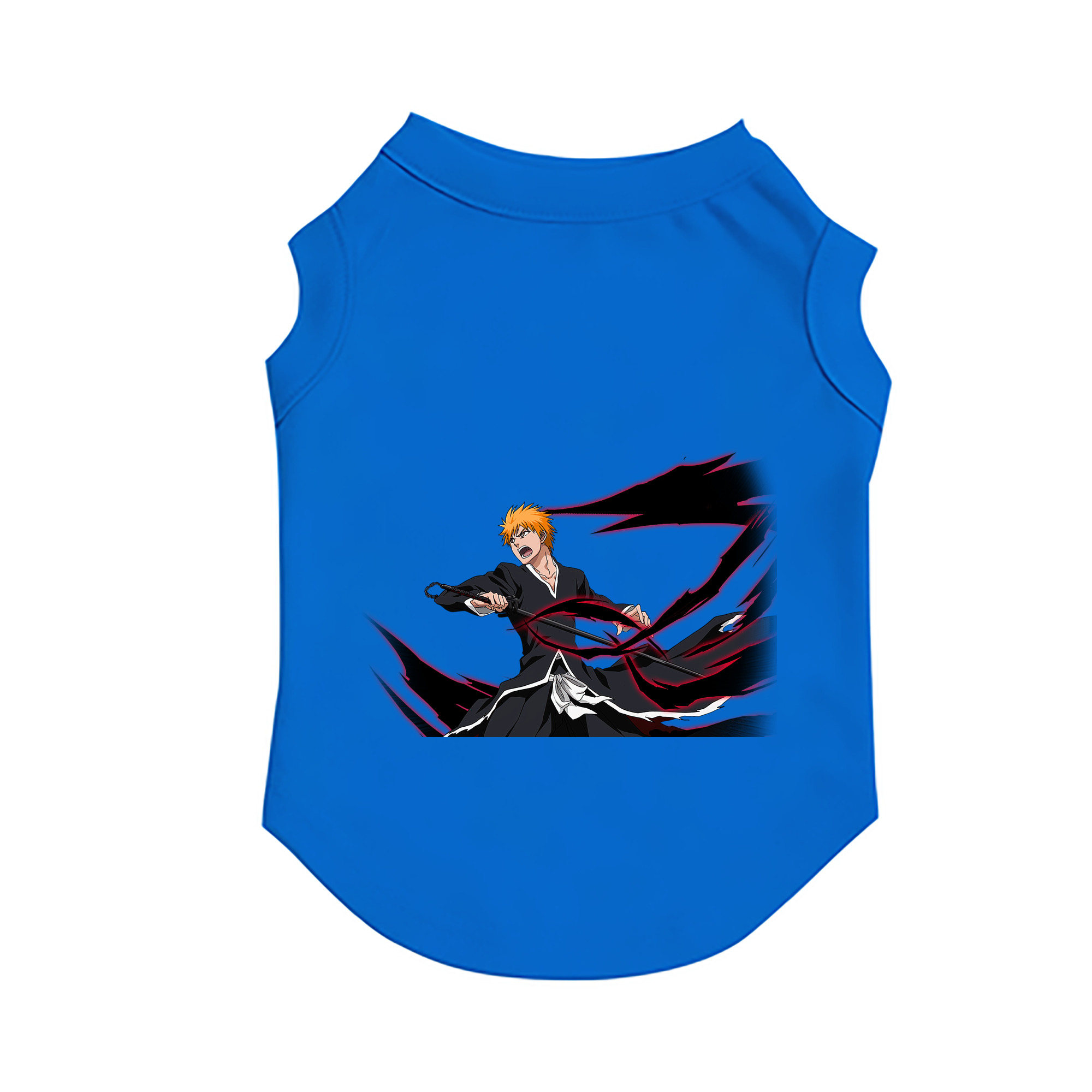 （画像用） ブリーチ 黒崎一護（くろさき いちご）BLEACH Kurosaki Ichigo ペット用ベスト