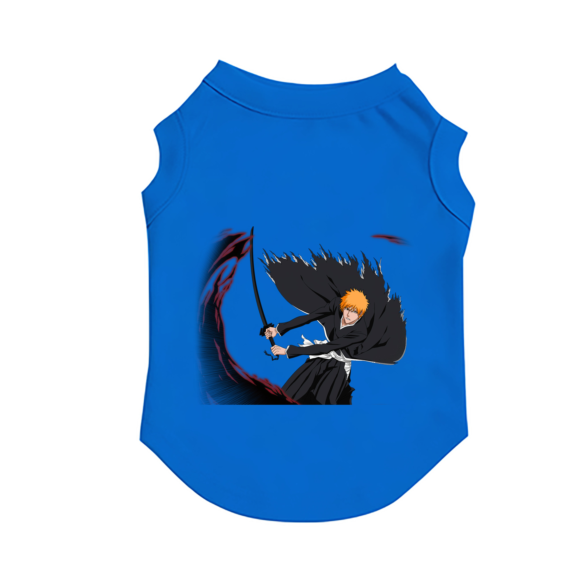 （画像用） ブリーチ 黒崎一護（くろさき いちご）BLEACH Kurosaki Ichigo ペット用ベスト