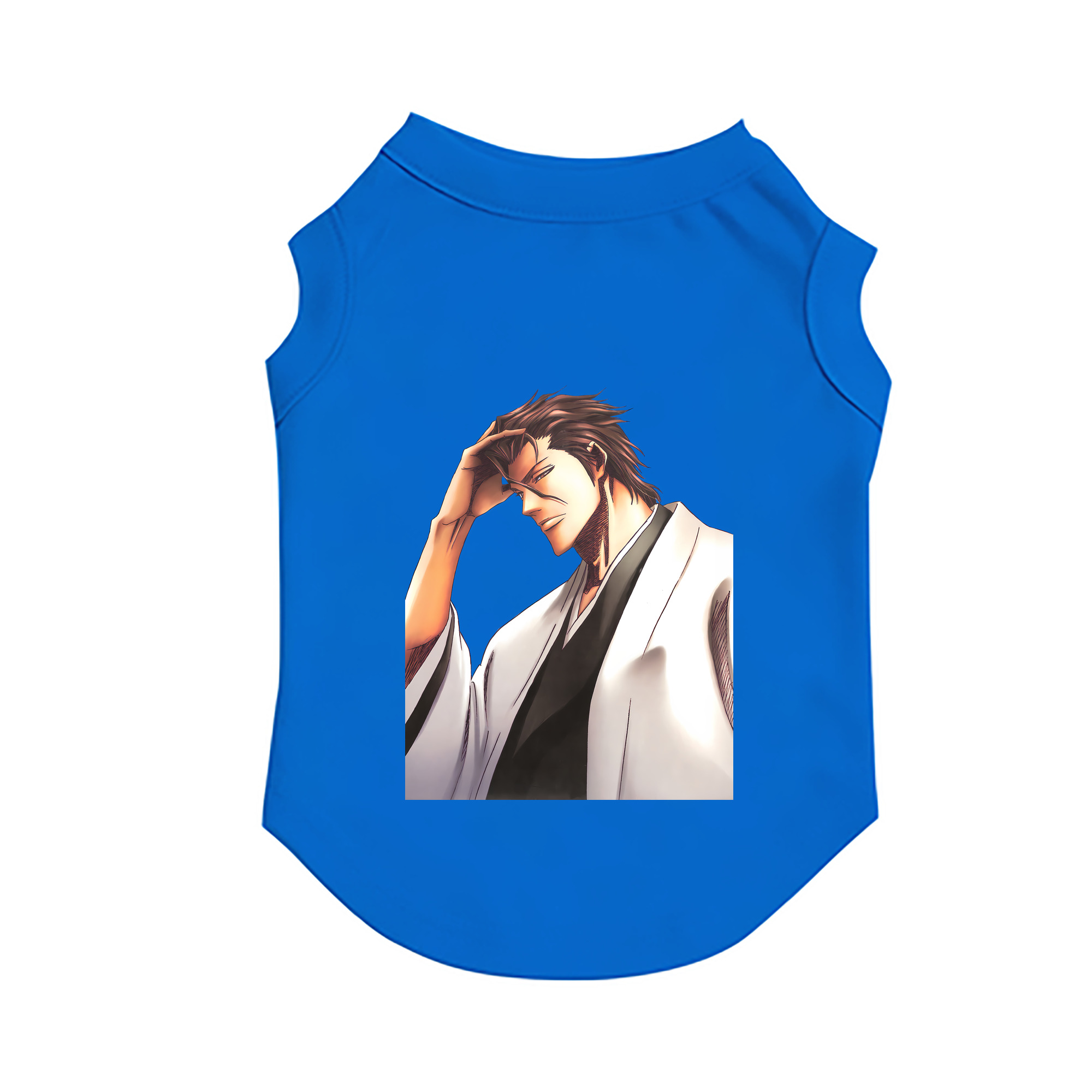 （画像用） ブリーチ 藍染 惣右介（あいぜん そうすけ） BLEACH Aizen Sousuke ペット用ベスト