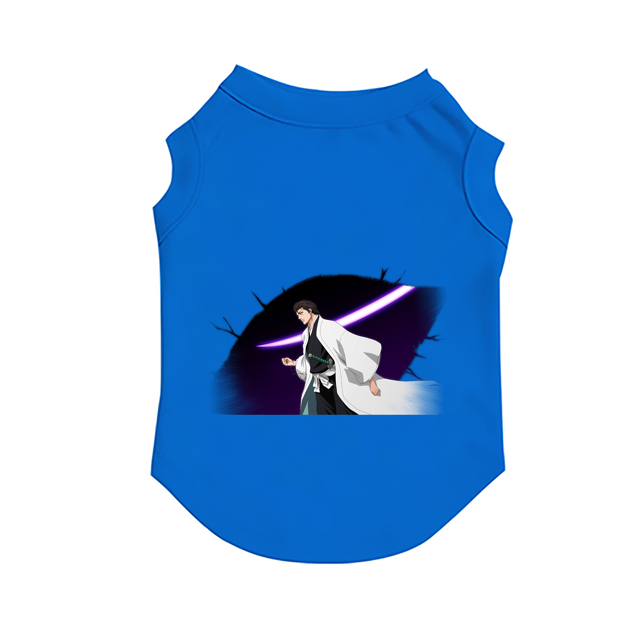 （画像用） ブリーチ 藍染 惣右介（あいぜん そうすけ） BLEACH Aizen Sousuke ペット用ベスト