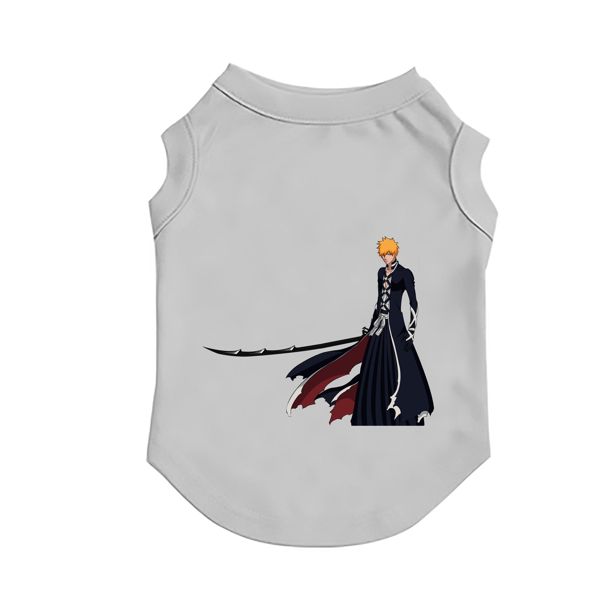 （画像用） ブリーチ 黒崎一護（くろさき いちご）BLEACH Kurosaki Ichigo ペット用ベスト