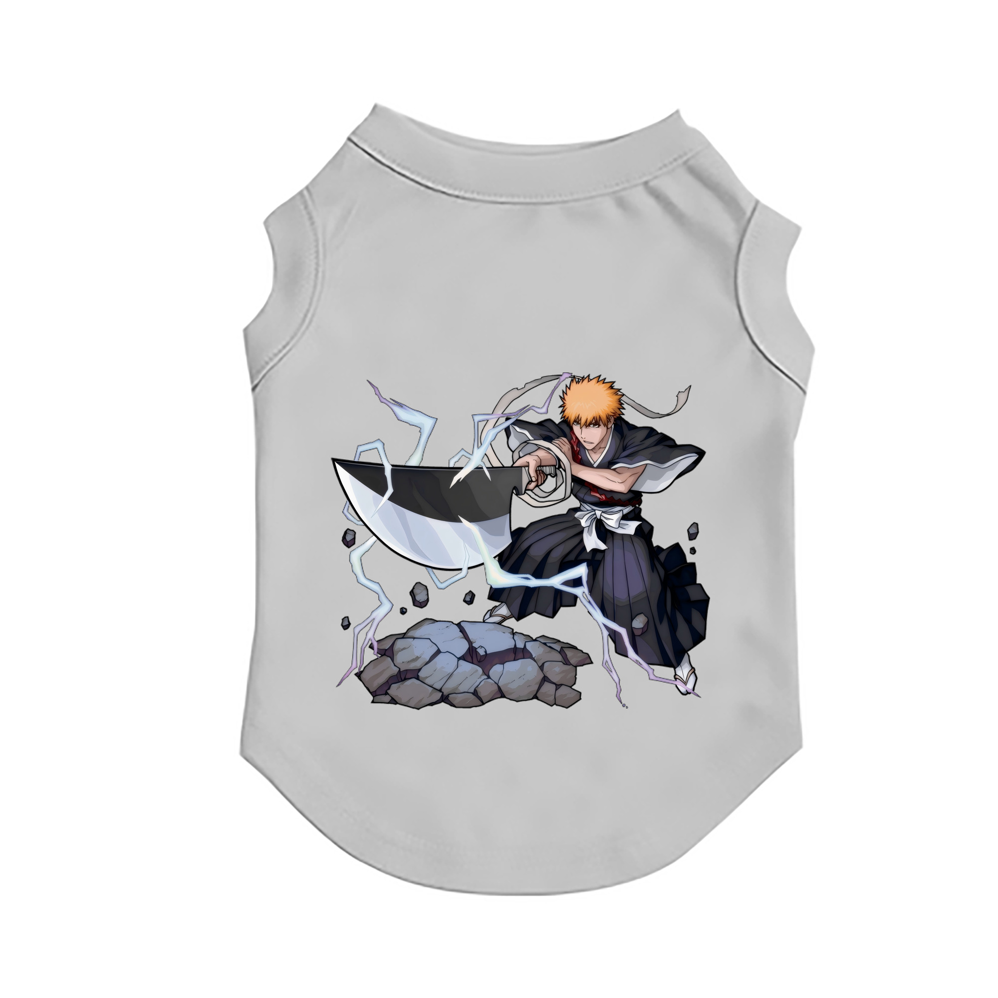 （画像用） ブリーチ 黒崎一護（くろさき いちご）BLEACH Kurosaki Ichigo ペット用ベスト