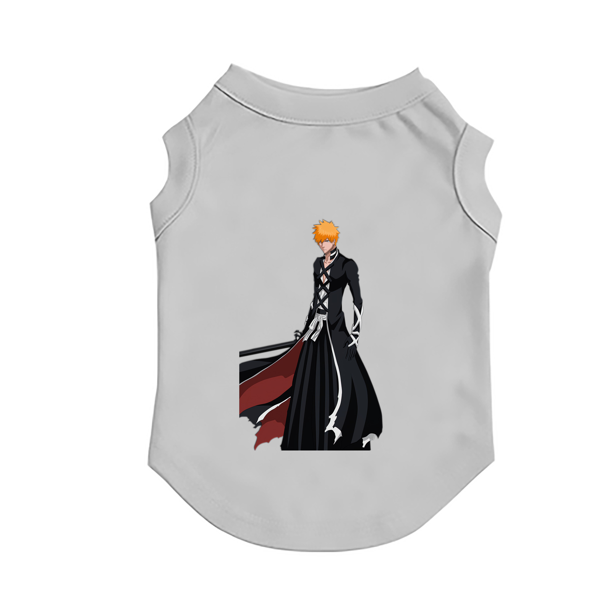 （画像用） ブリーチ 黒崎一護（くろさき いちご）BLEACH Kurosaki Ichigo ペット用ベスト