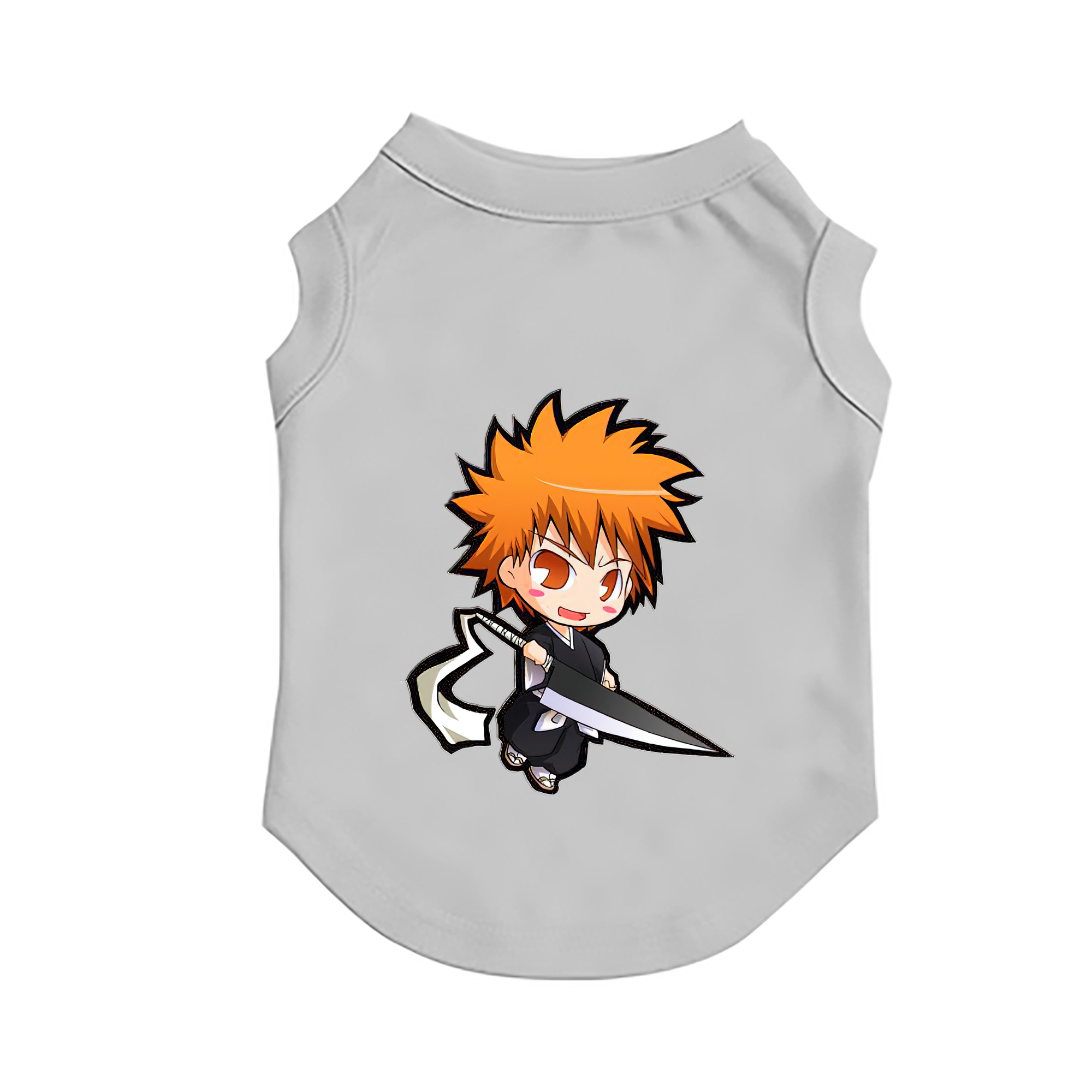 （画像用） ブリーチ 黒崎一護（くろさき いちご）BLEACH Kurosaki Ichigo ペット用ベスト