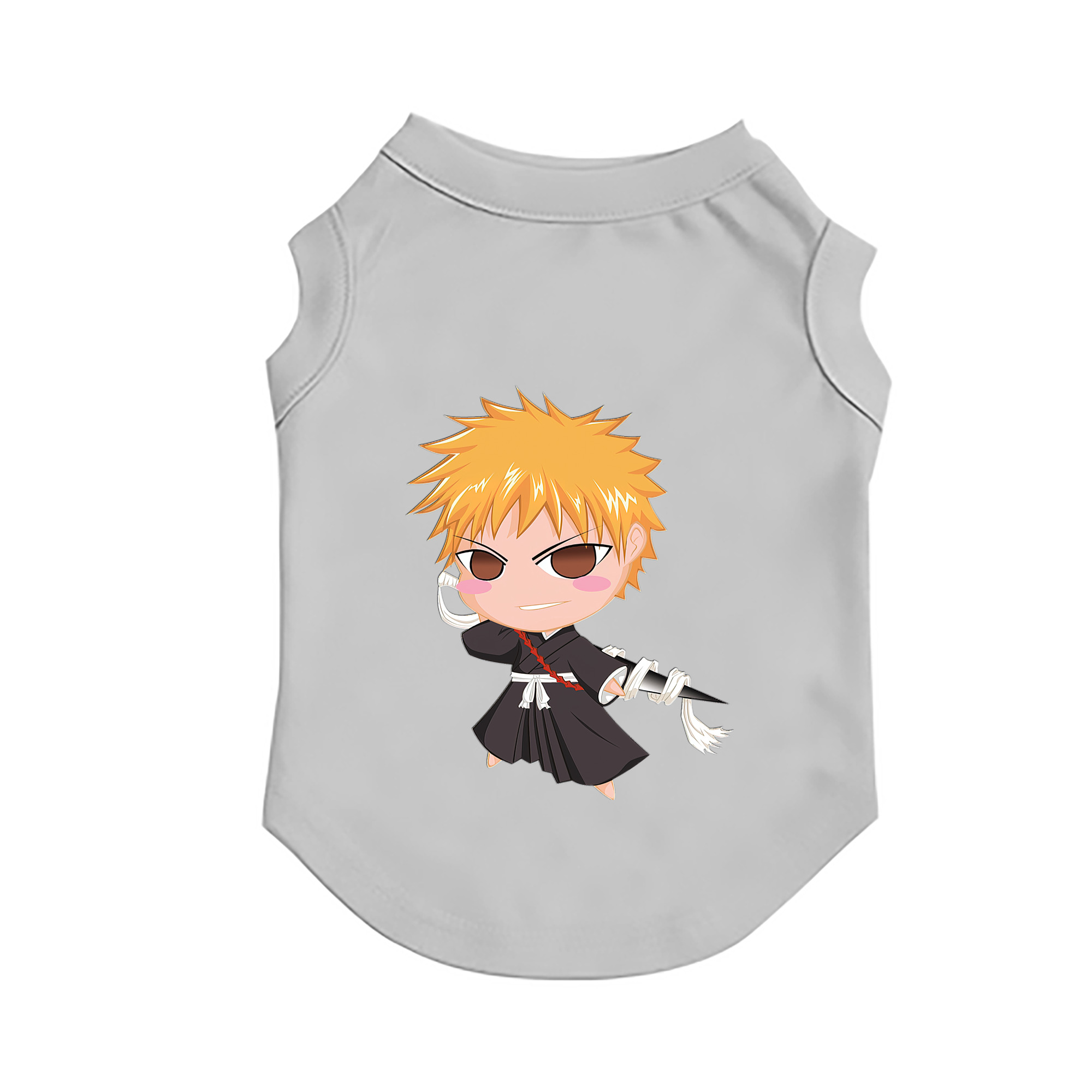 （画像用） ブリーチ 黒崎一護（くろさき いちご）BLEACH Kurosaki Ichigo ペット用ベスト