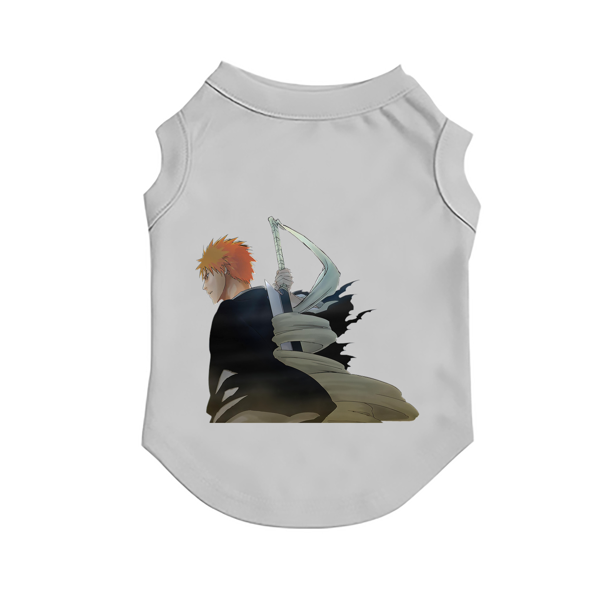 （画像用） ブリーチ 黒崎一護（くろさき いちご）BLEACH Kurosaki Ichigo ペット用ベスト