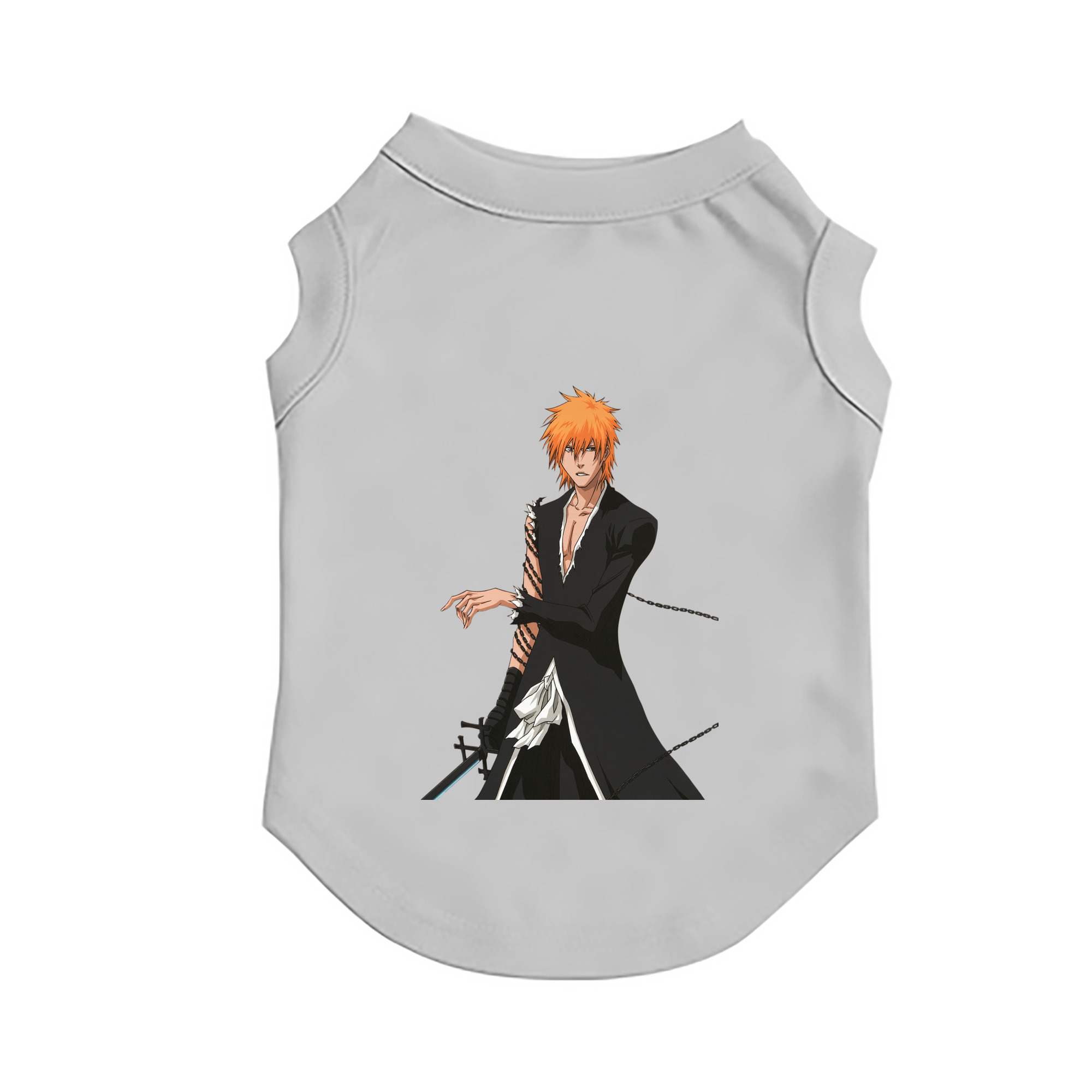 （画像用） ブリーチ 黒崎一護（くろさき いちご）BLEACH Kurosaki Ichigo ペット用ベスト