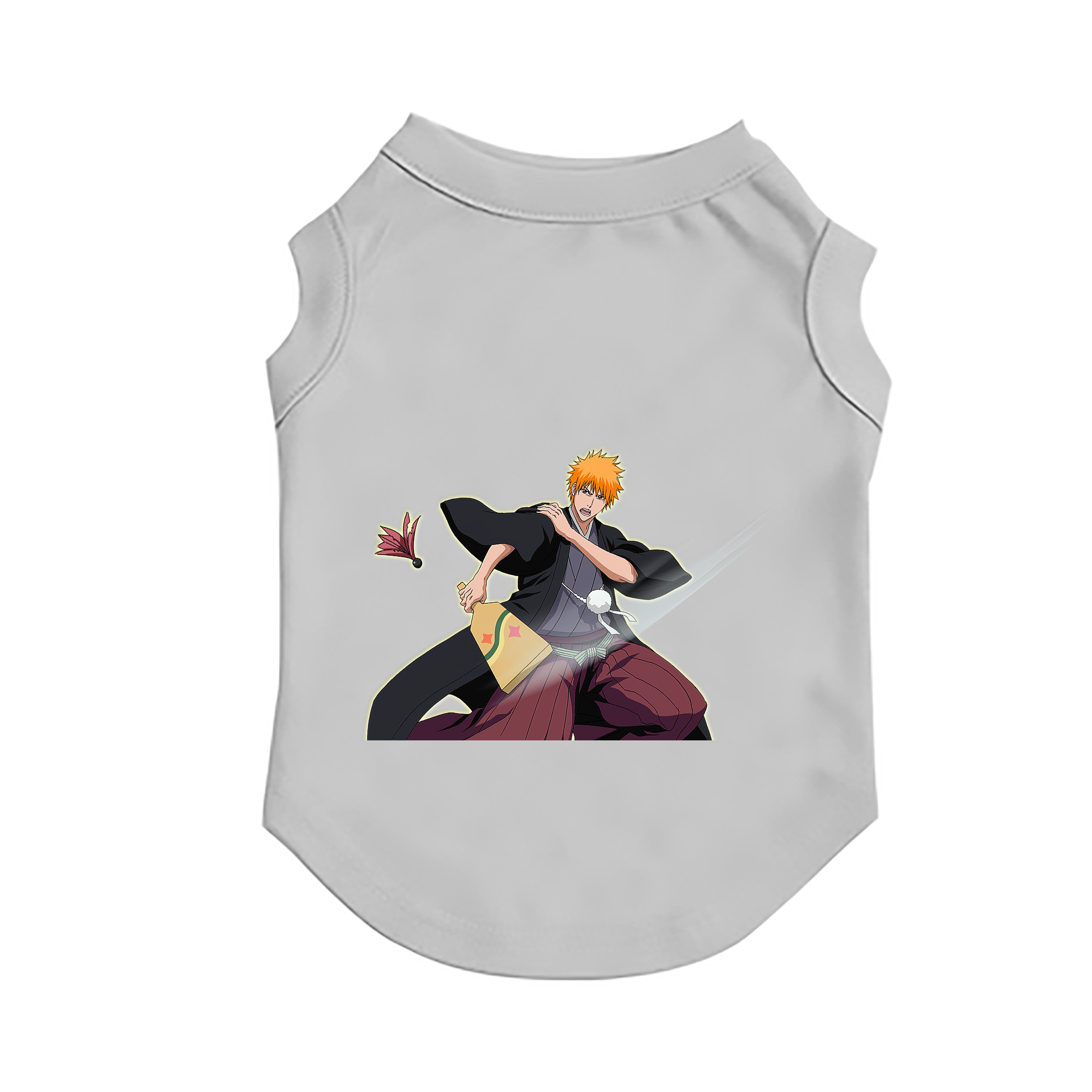 （画像用） ブリーチ 黒崎一護（くろさき いちご）BLEACH Kurosaki Ichigo ペット用ベスト