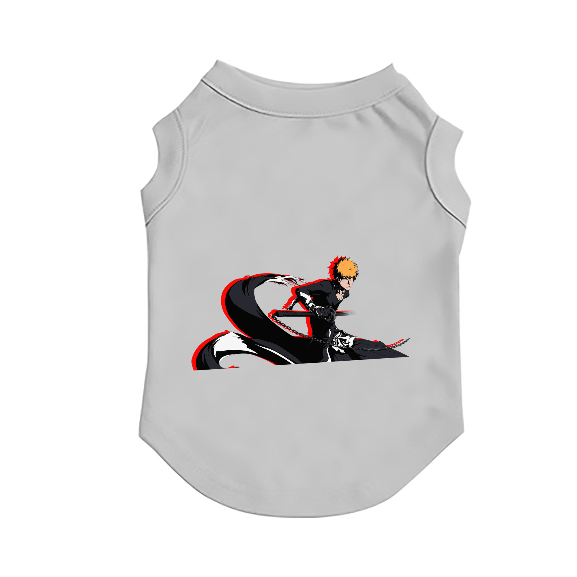 （画像用） ブリーチ 黒崎一護（くろさき いちご）BLEACH Kurosaki Ichigo ペット用ベスト