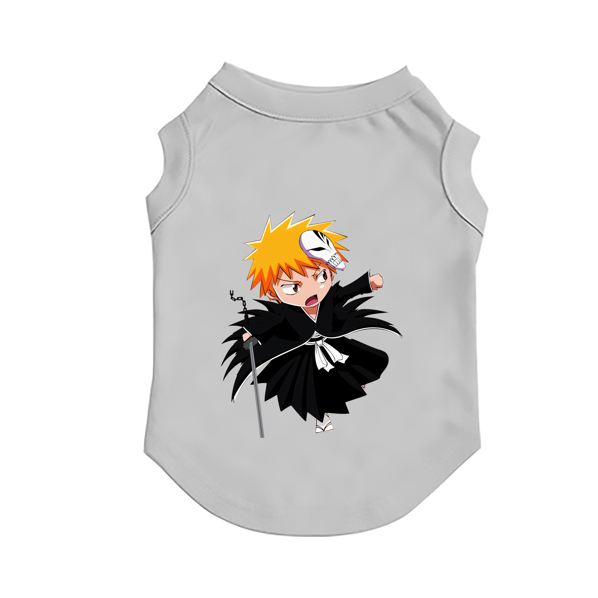 （画像用） ブリーチ 黒崎一護（くろさき いちご）BLEACH Kurosaki Ichigo ペット用ベスト