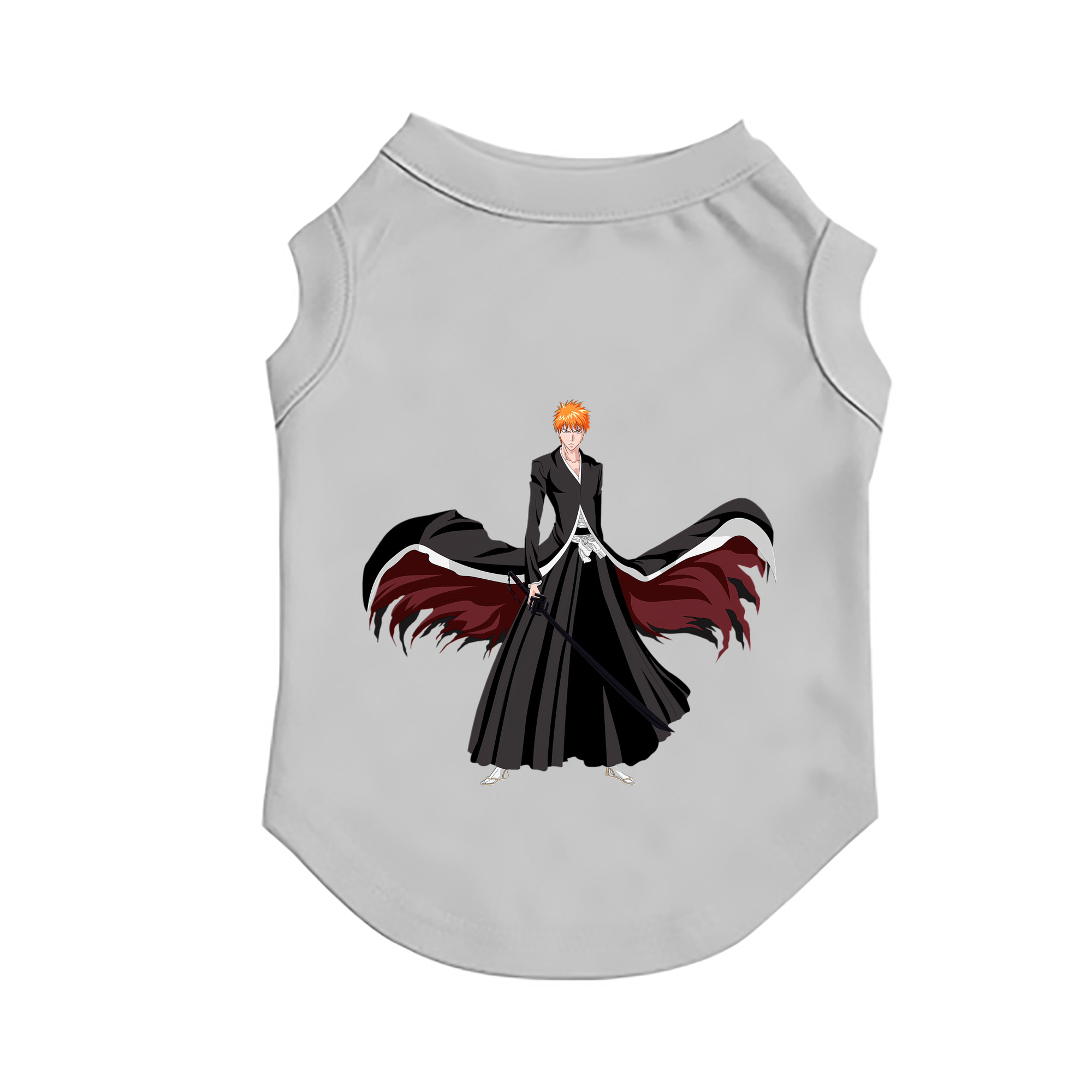 （画像用） ブリーチ 黒崎一護（くろさき いちご）BLEACH Kurosaki Ichigo ペット用ベスト