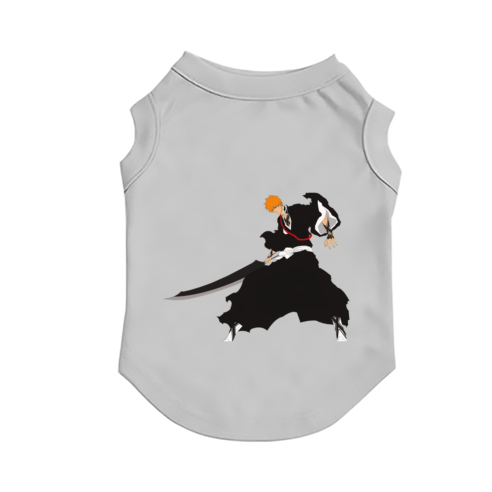 （画像用） ブリーチ 黒崎一護（くろさき いちご）BLEACH Kurosaki Ichigo ペット用ベスト