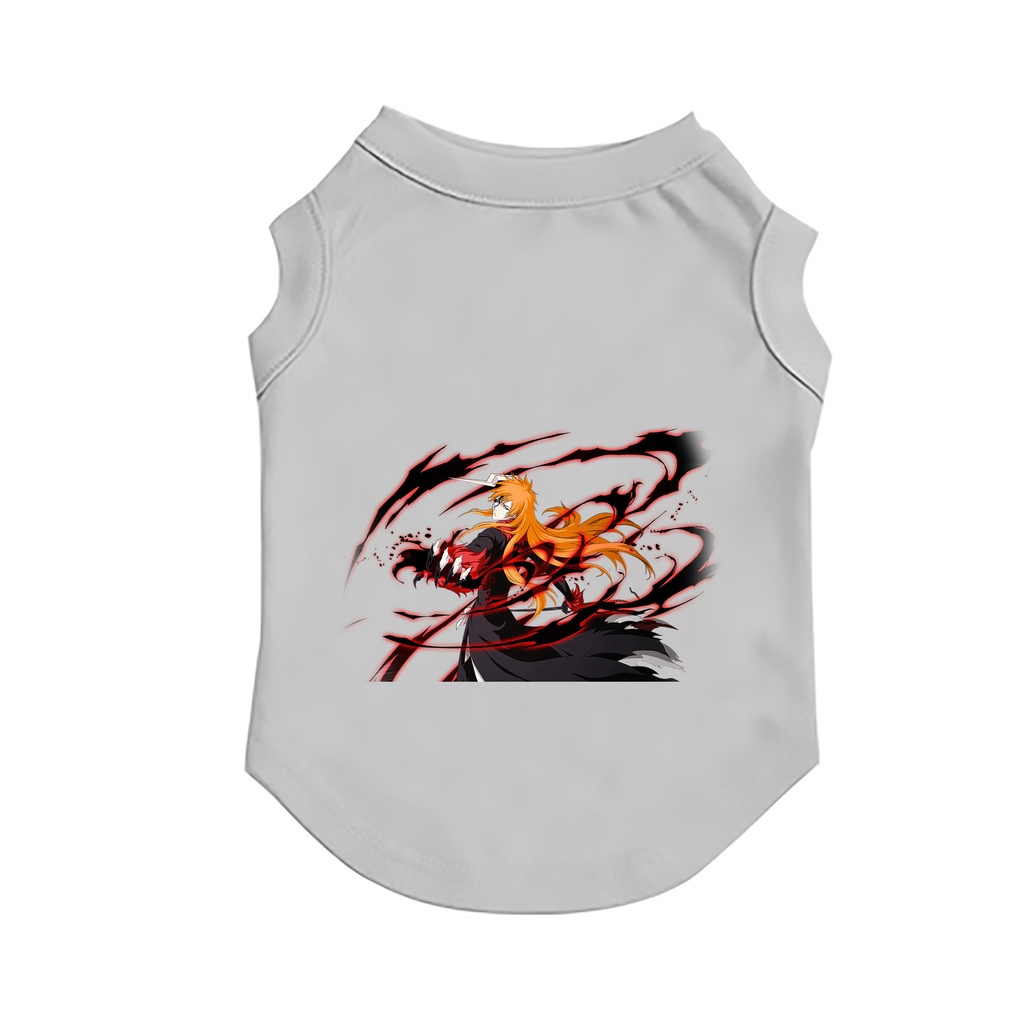 （画像用） ブリーチ 黒崎一護（くろさき いちご）BLEACH Kurosaki Ichigo ペット用ベスト