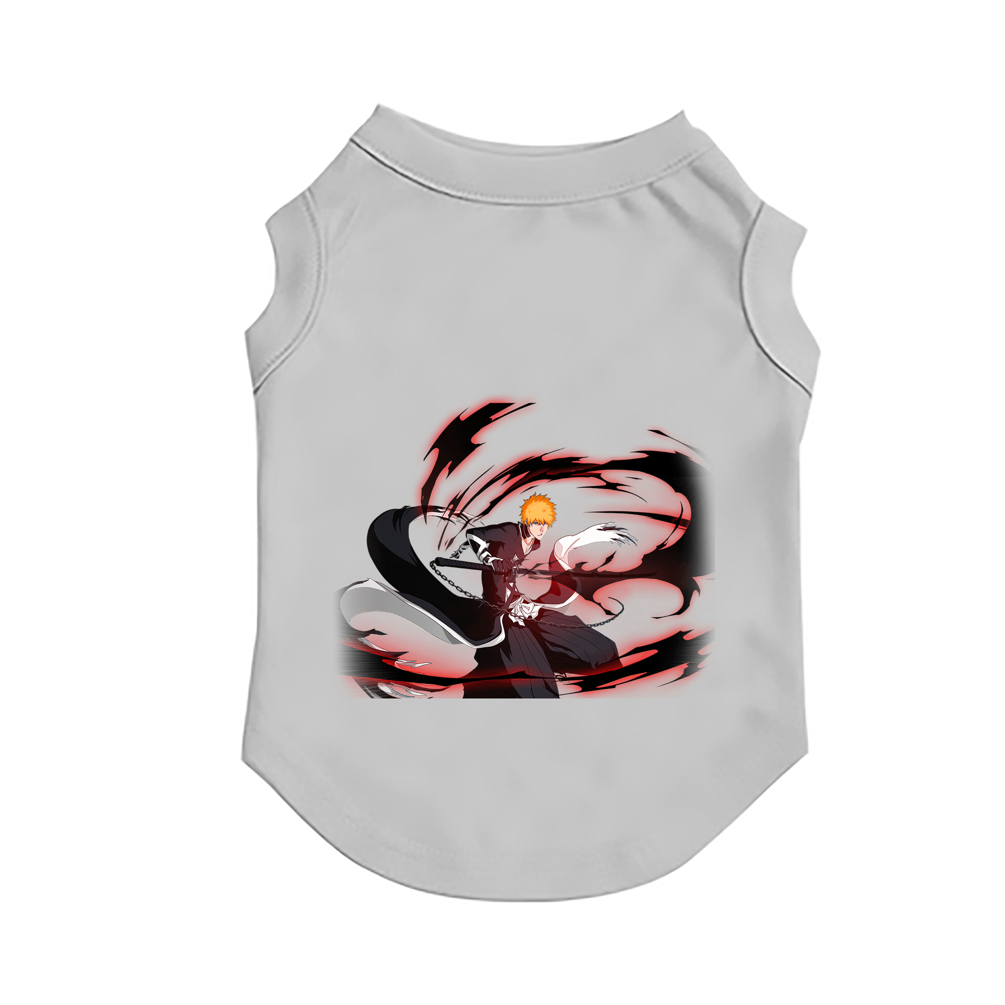 （画像用） ブリーチ 黒崎一護（くろさき いちご）BLEACH Kurosaki Ichigo ペット用ベスト