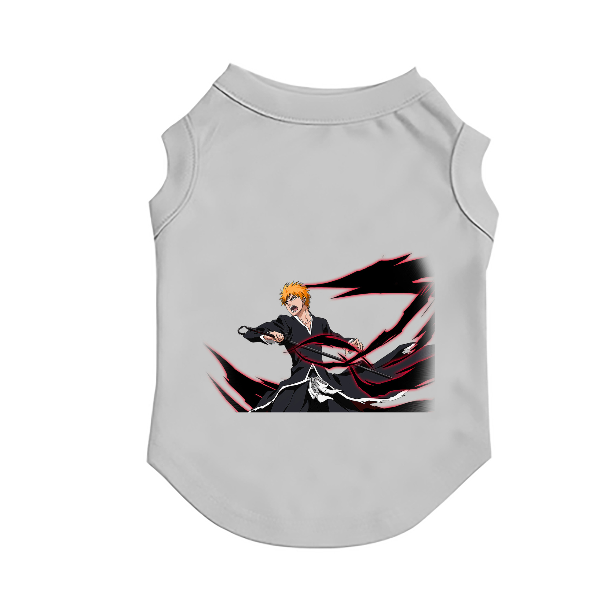 （画像用） ブリーチ 黒崎一護（くろさき いちご）BLEACH Kurosaki Ichigo ペット用ベスト