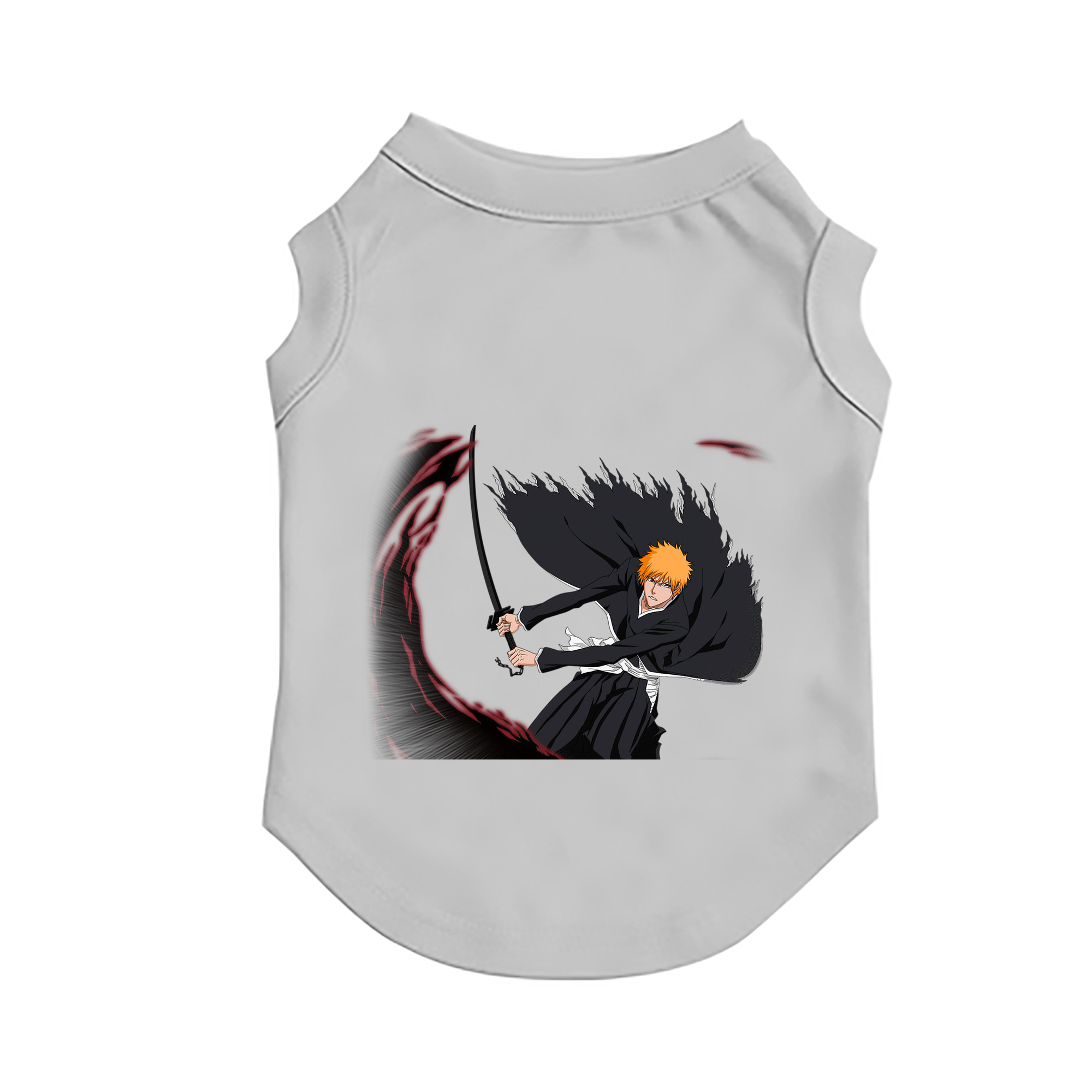 （画像用） ブリーチ 黒崎一護（くろさき いちご）BLEACH Kurosaki Ichigo ペット用ベスト