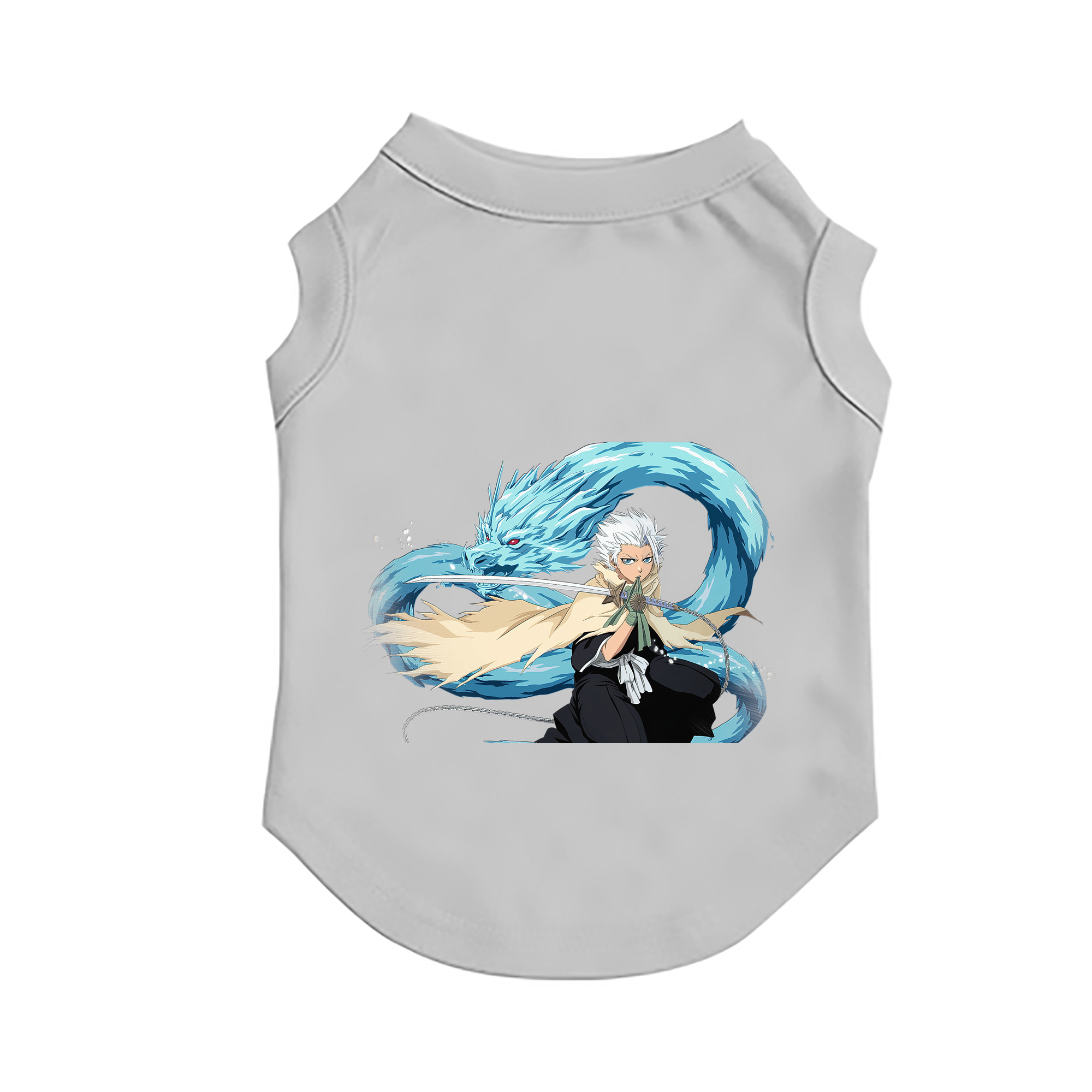 （画像用） ブリーチ 日番谷冬獅郎（ひつがや とうしろう） BLEACH Hitsugaya Toushirou ペット用ベスト