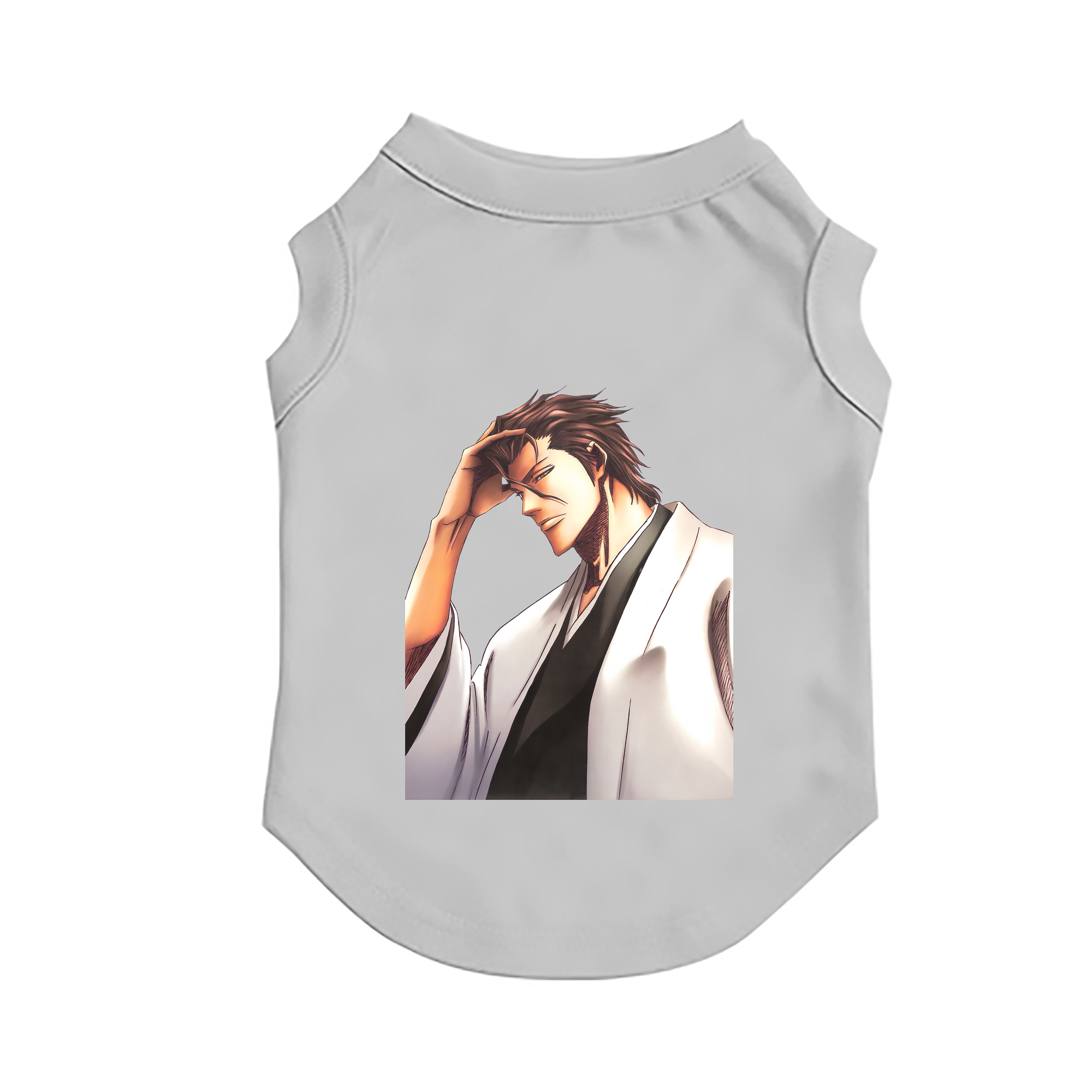 （画像用） ブリーチ 藍染 惣右介（あいぜん そうすけ） BLEACH Aizen Sousuke ペット用ベスト