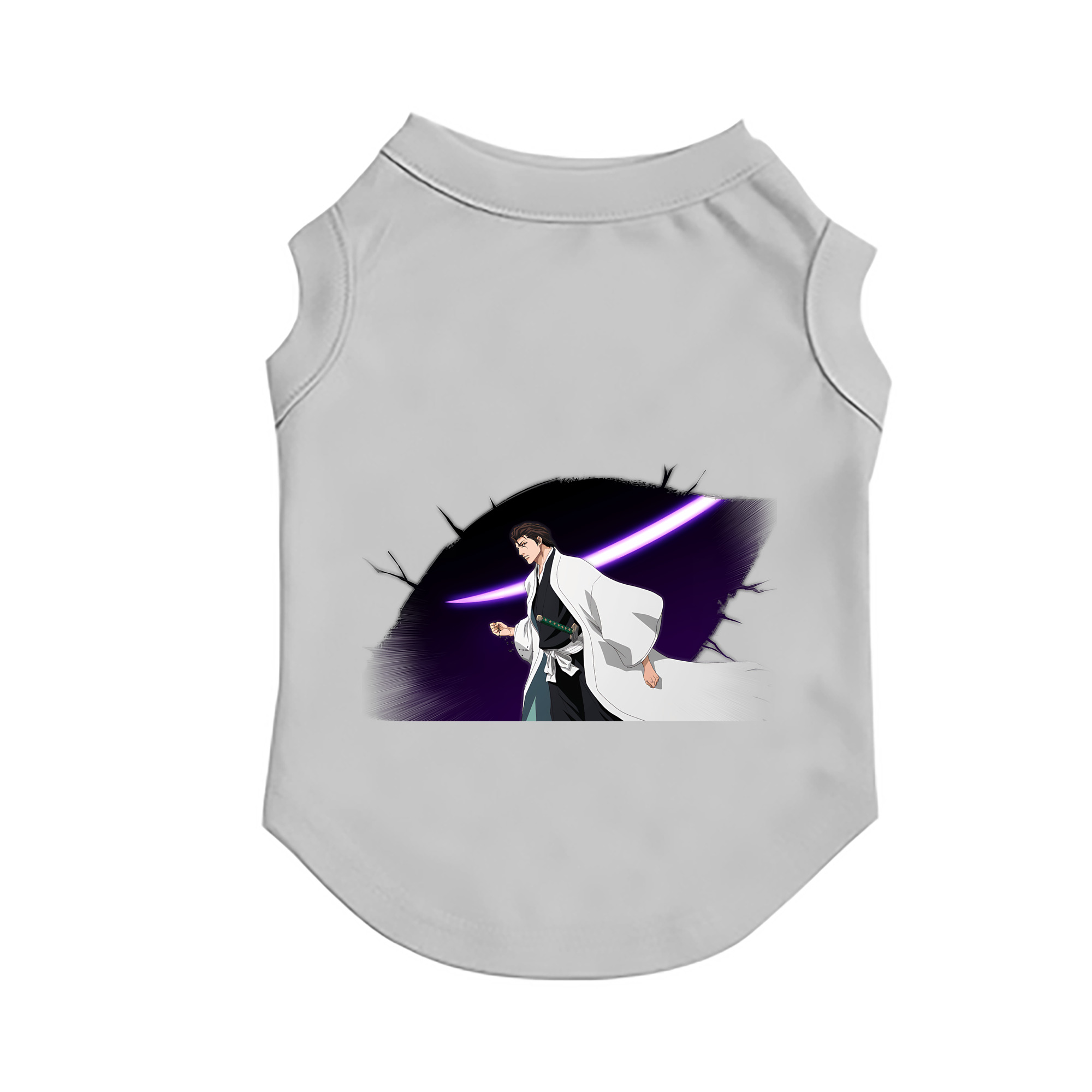 （画像用） ブリーチ 藍染 惣右介（あいぜん そうすけ） BLEACH Aizen Sousuke ペット用ベスト