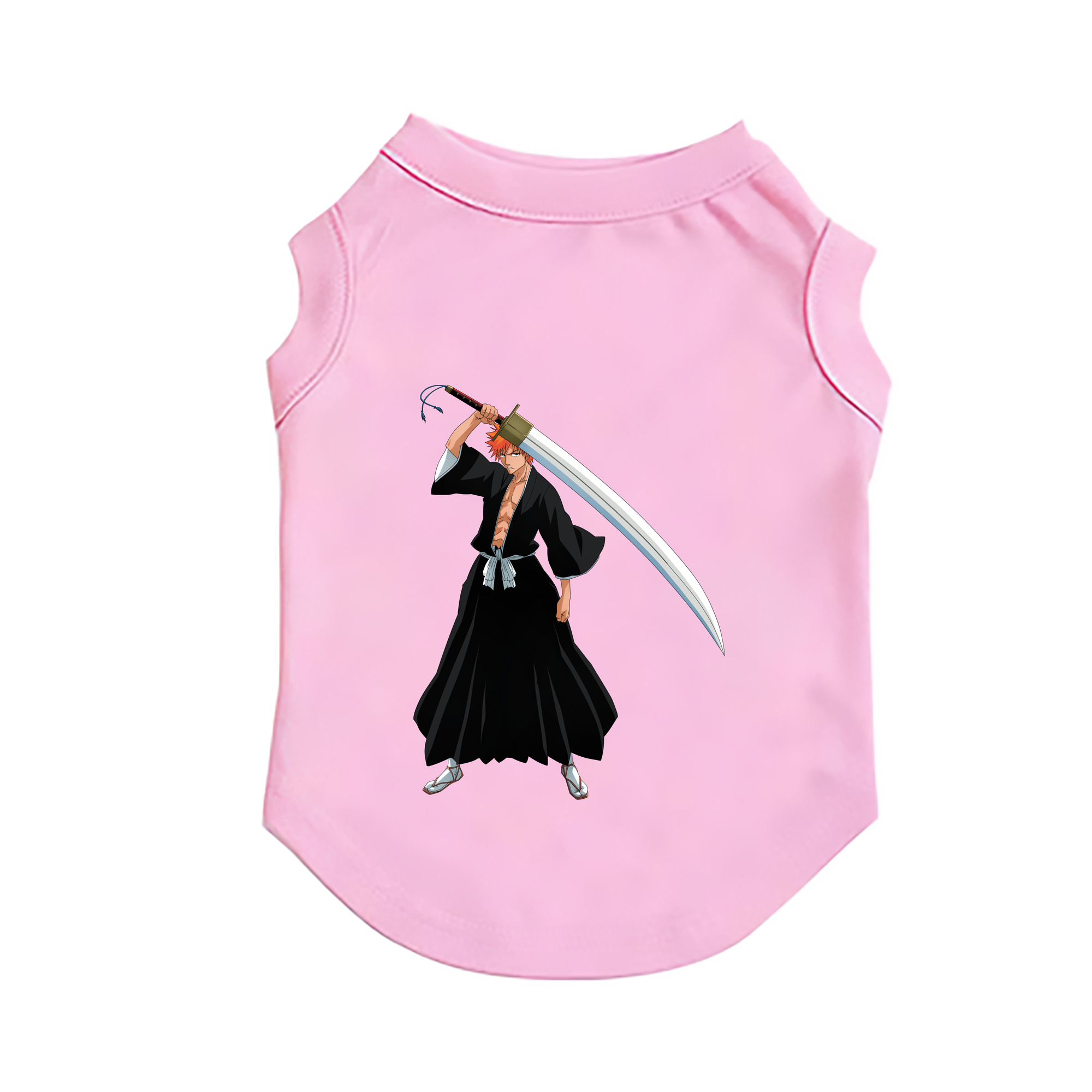 （画像用） ブリーチ 黒崎一護（くろさき いちご）BLEACH Kurosaki Ichigo ペット用ベスト