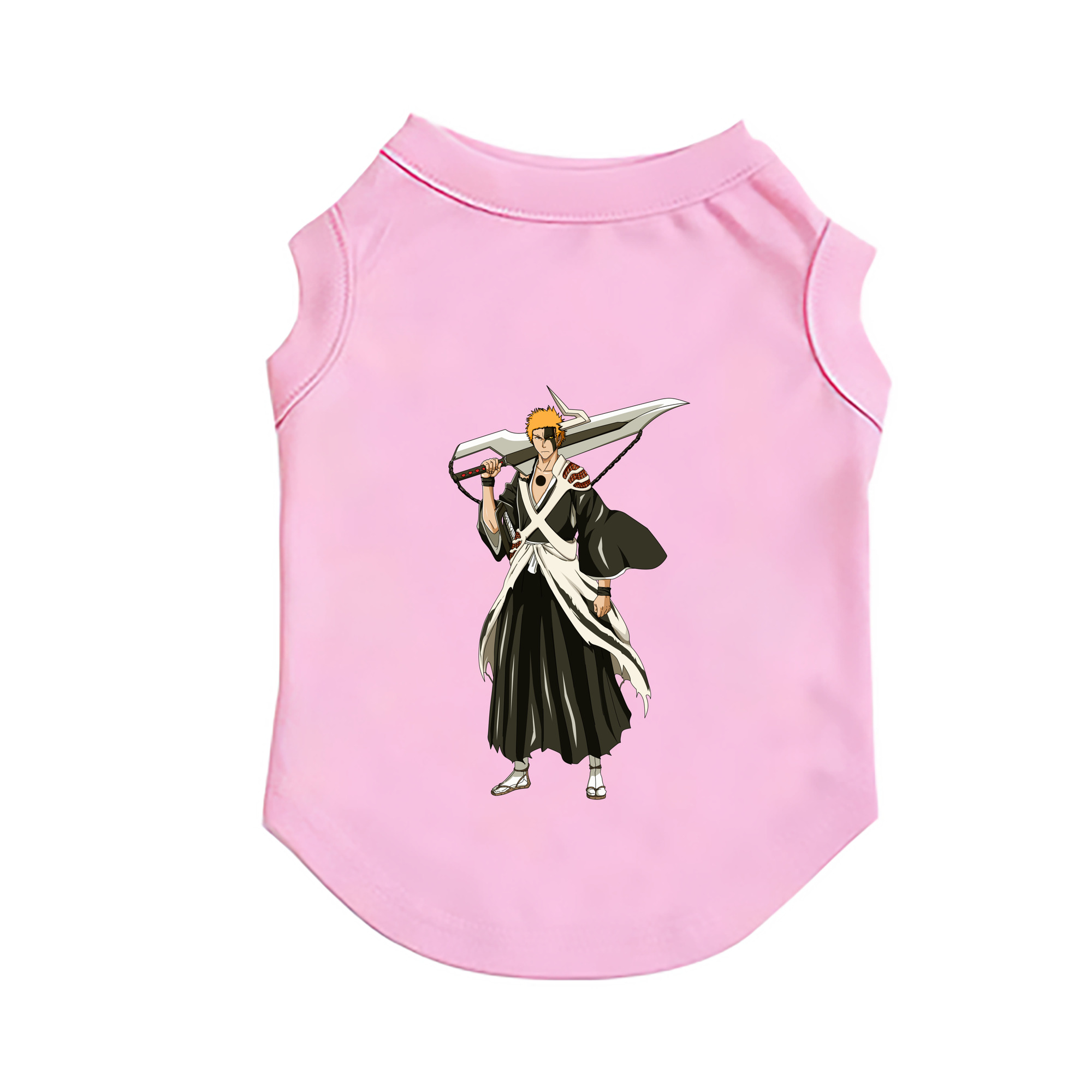 （画像用） ブリーチ 黒崎一護（くろさき いちご）BLEACH Kurosaki Ichigo ペット用ベスト