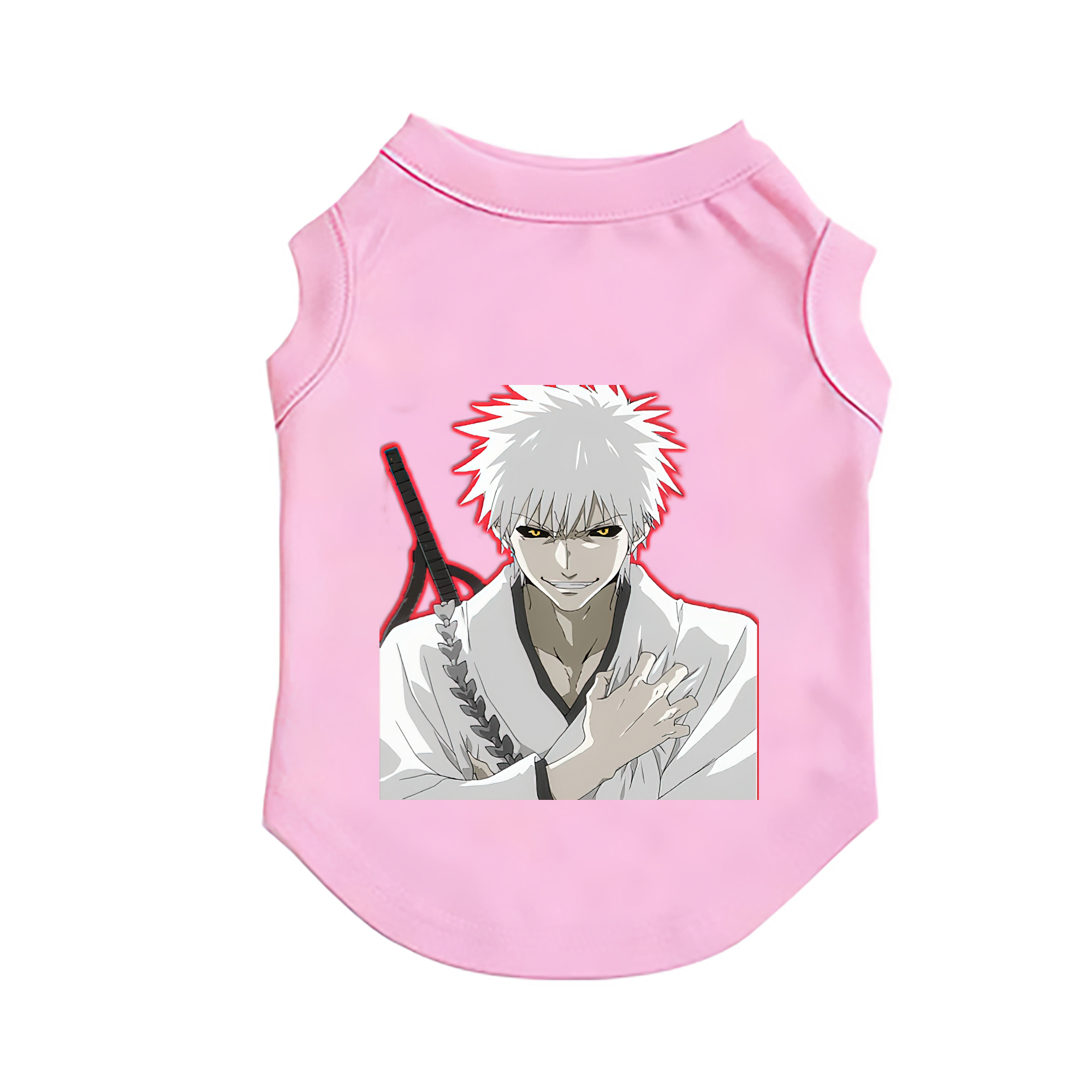 （画像用） ブリーチ 黒崎一護（くろさき いちご）BLEACH Kurosaki Ichigo ペット用ベスト