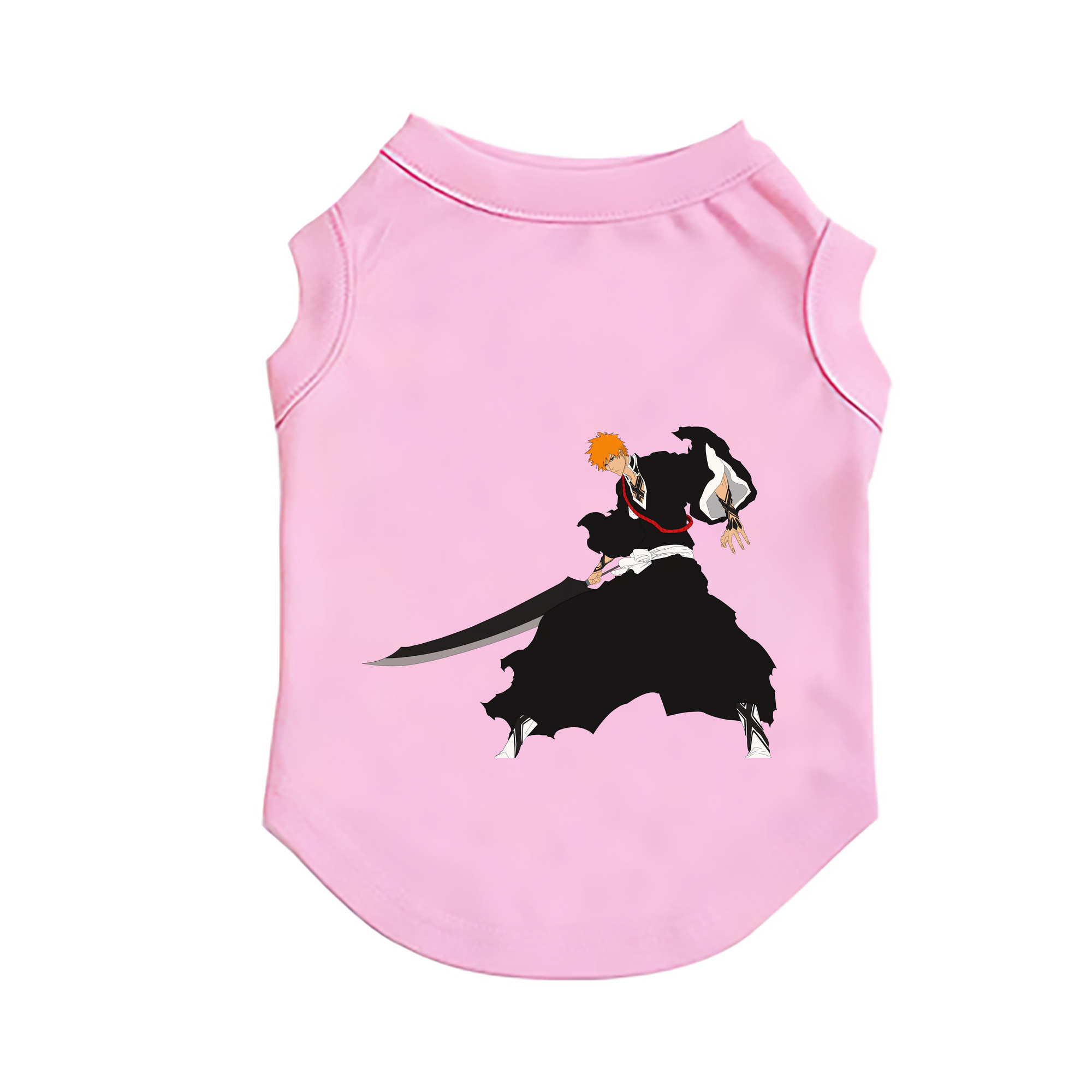 （画像用） ブリーチ 黒崎一護（くろさき いちご）BLEACH Kurosaki Ichigo ペット用ベスト