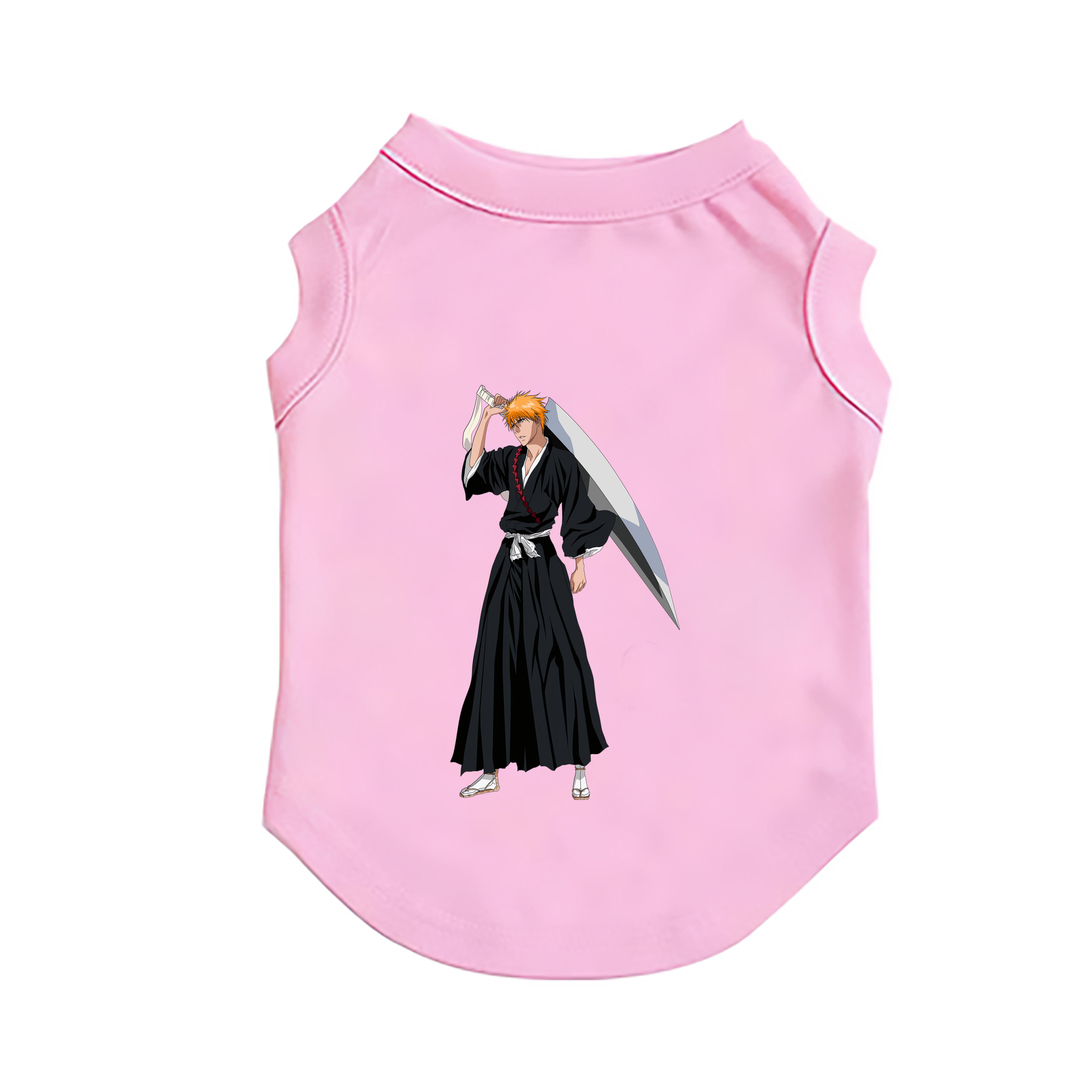 （画像用） ブリーチ 黒崎一護（くろさき いちご）BLEACH Kurosaki Ichigo ペット用ベスト