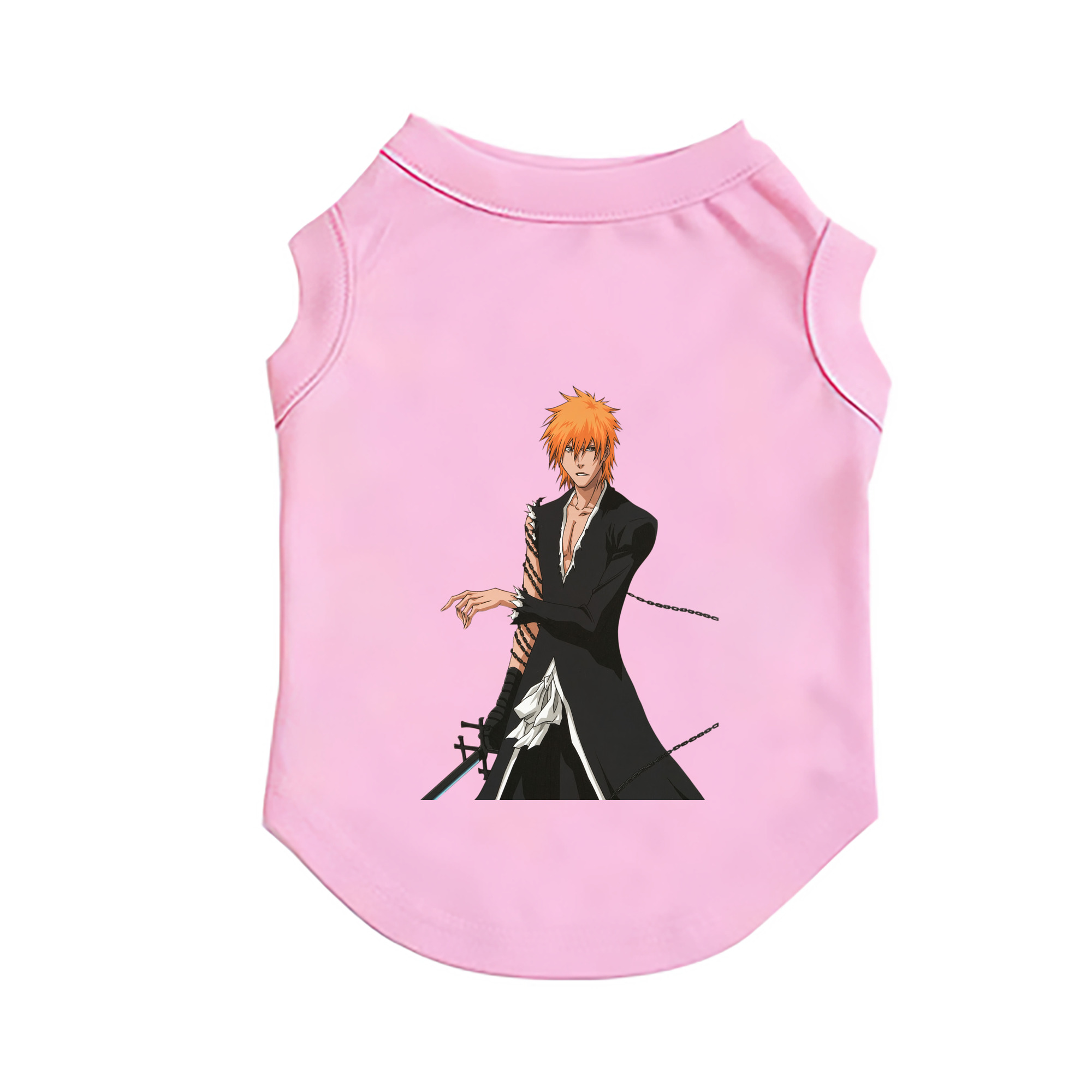 （画像用） ブリーチ 黒崎一護（くろさき いちご）BLEACH Kurosaki Ichigo ペット用ベスト